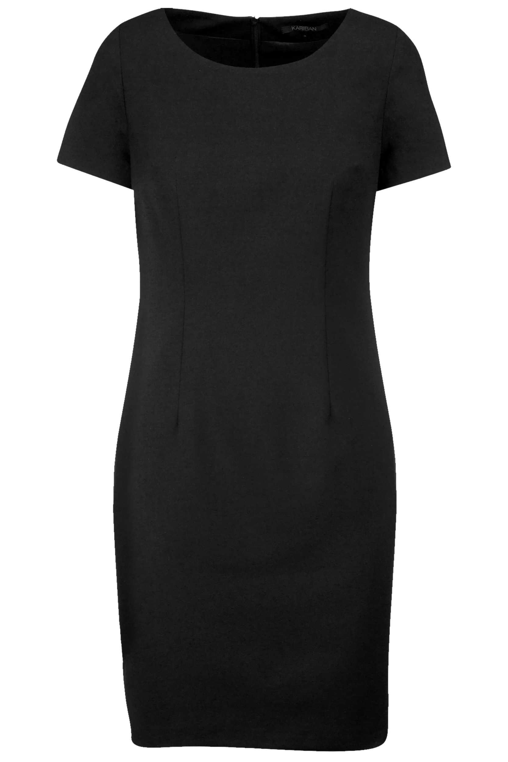 Vestido manga corta Black
