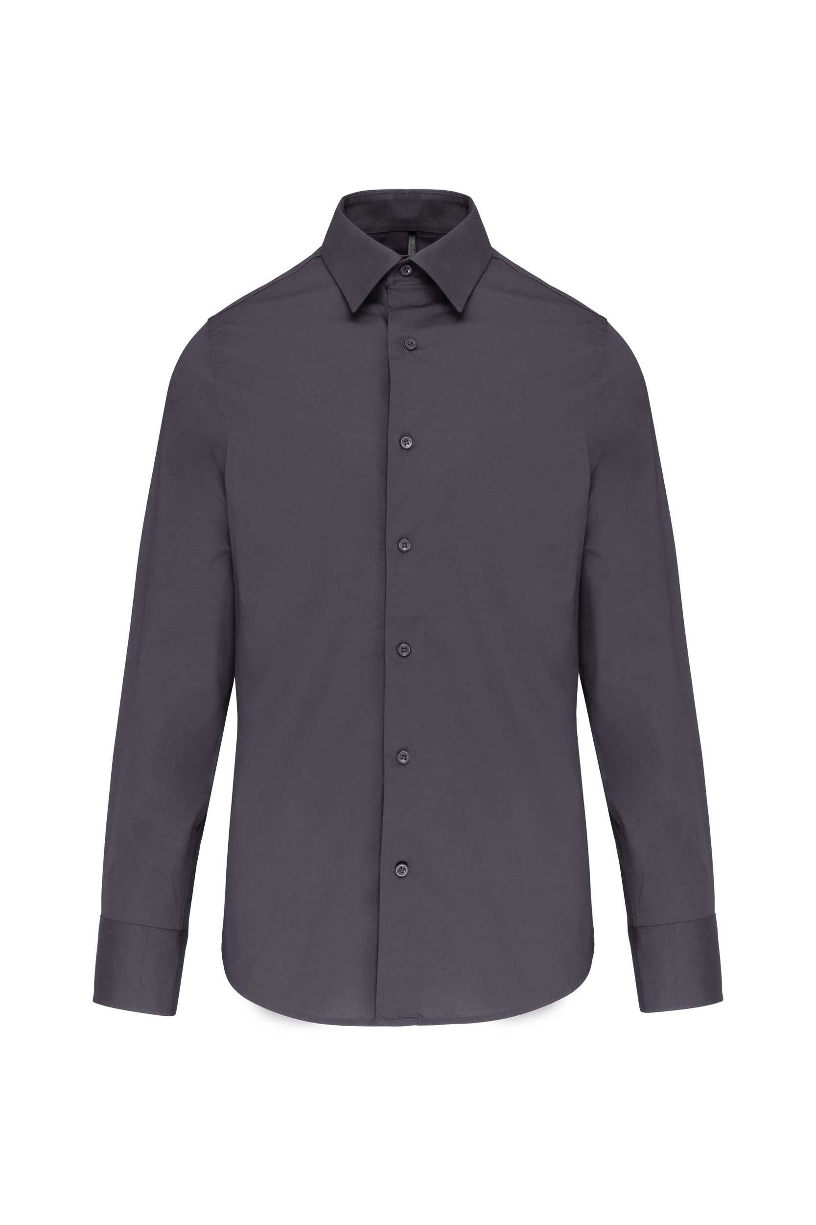 Camisa entallada no-plancha manga larga hombre Zinc