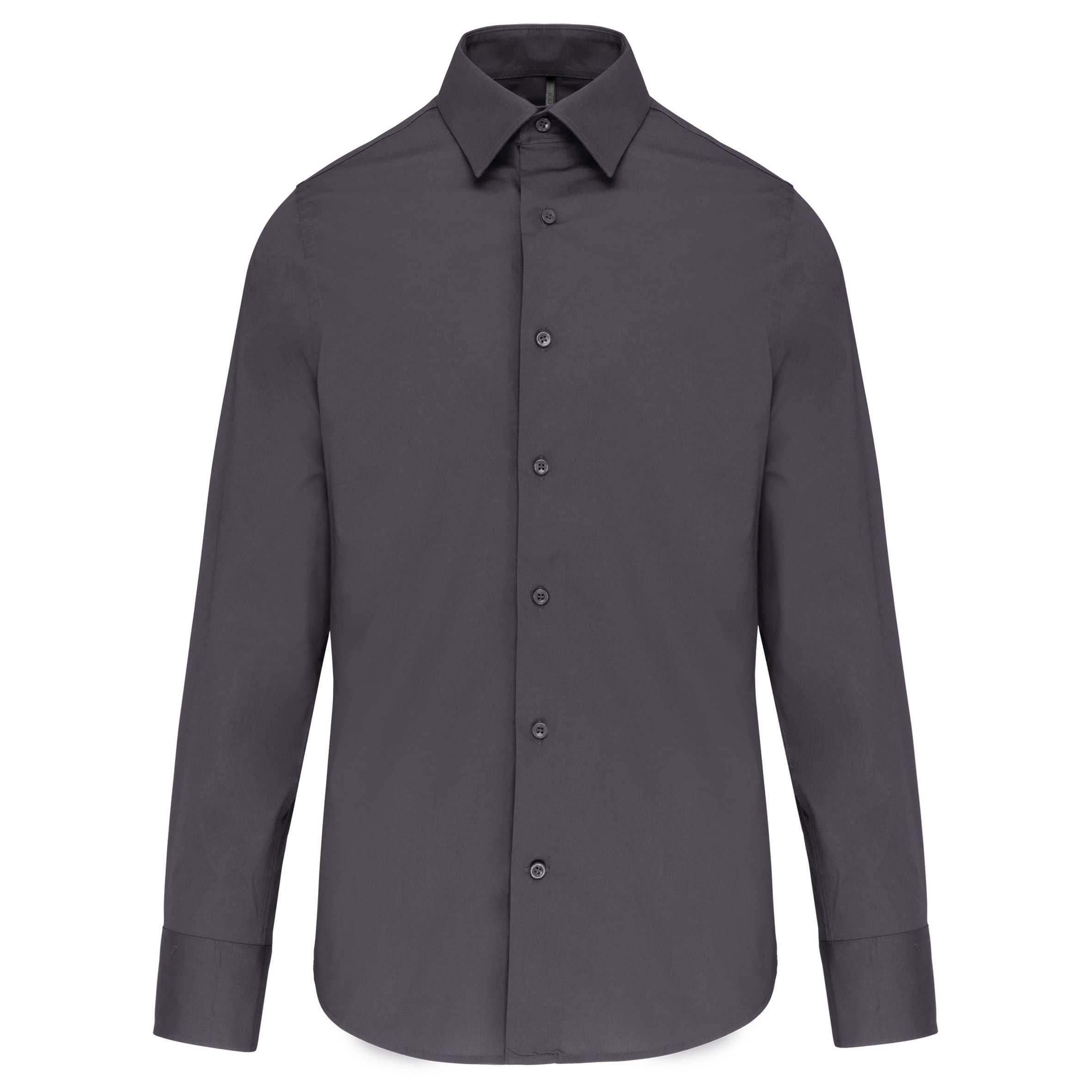 Camisa strech manga larga hombre Zinc