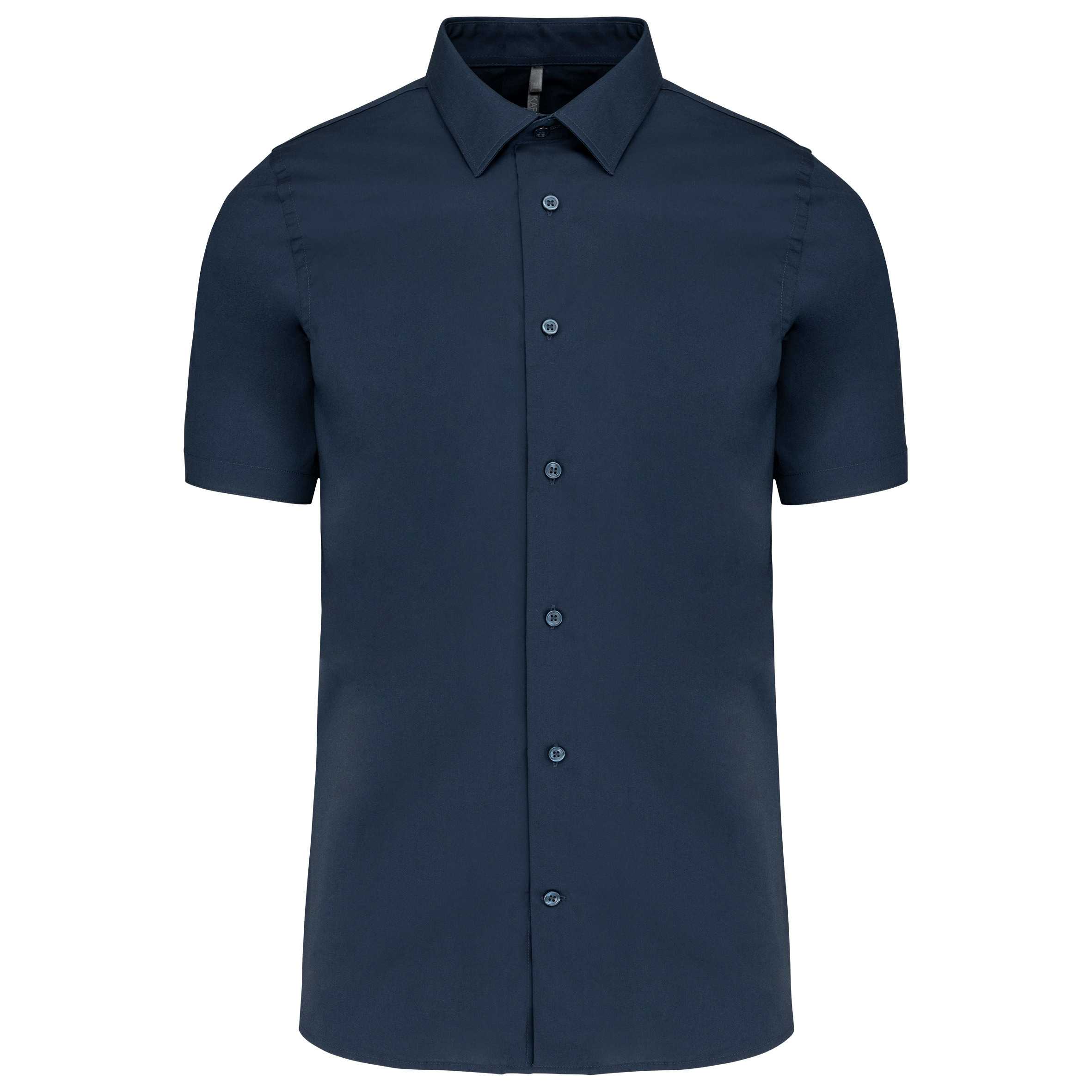 Camisa strech manga corta hombre Navy