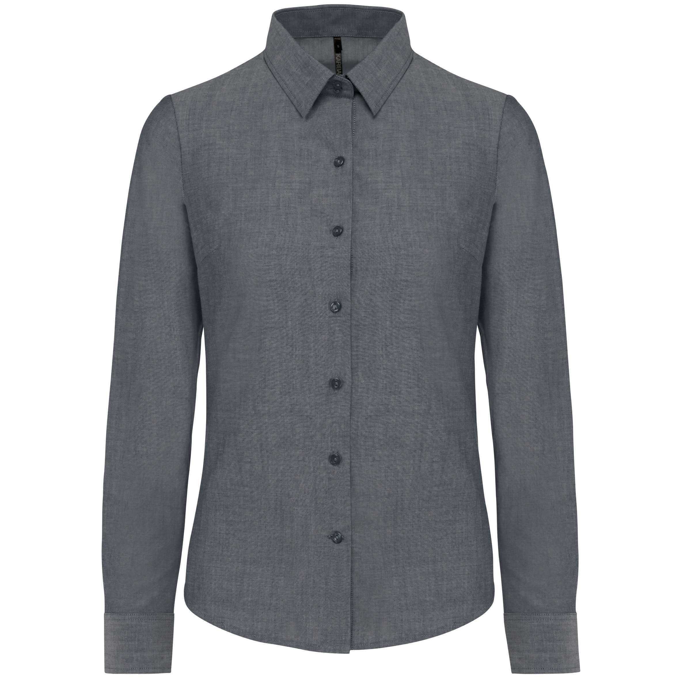 Camisa oxford manga larga mujer Oxford Shadow Navy
