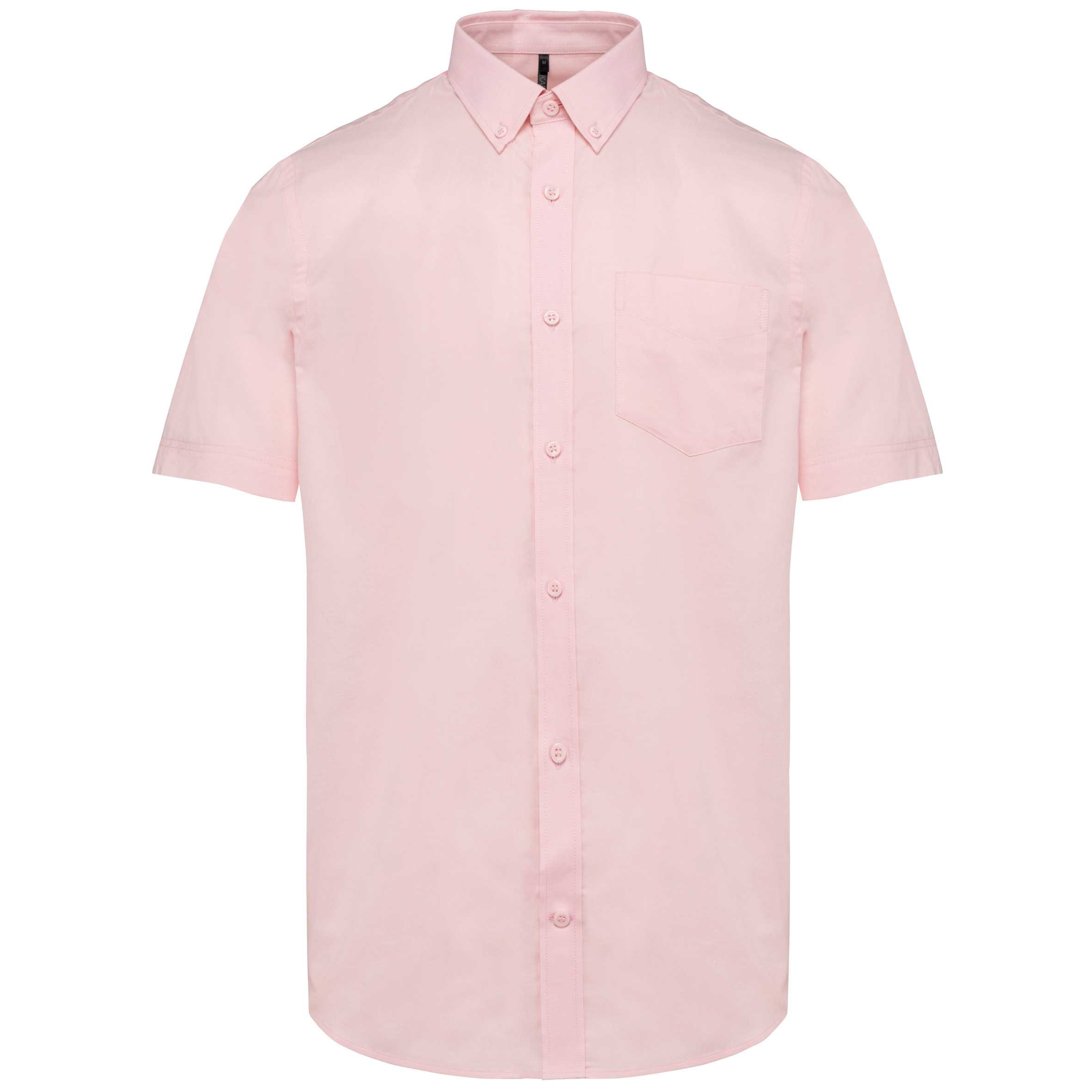 Camisa oxford manga corta hombre Oxford Pale Pink