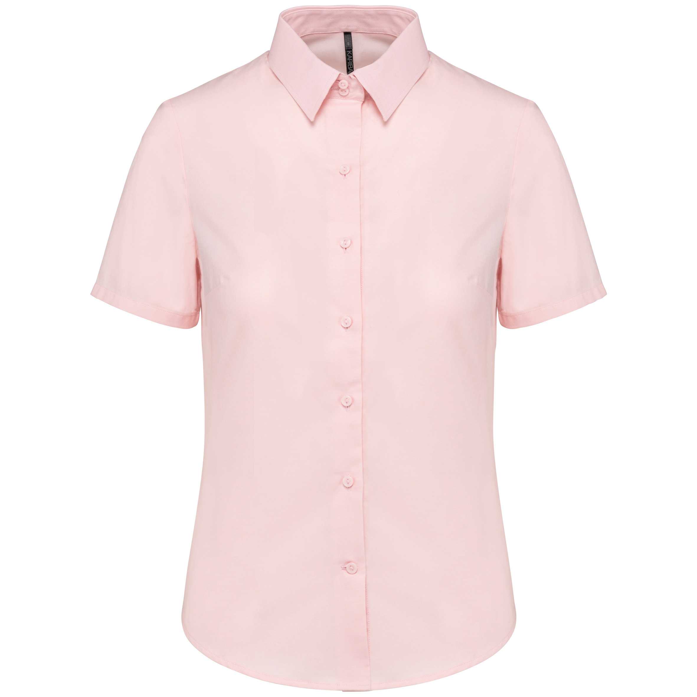 Camisa oxford manga corta mujer Oxford Pale Pink