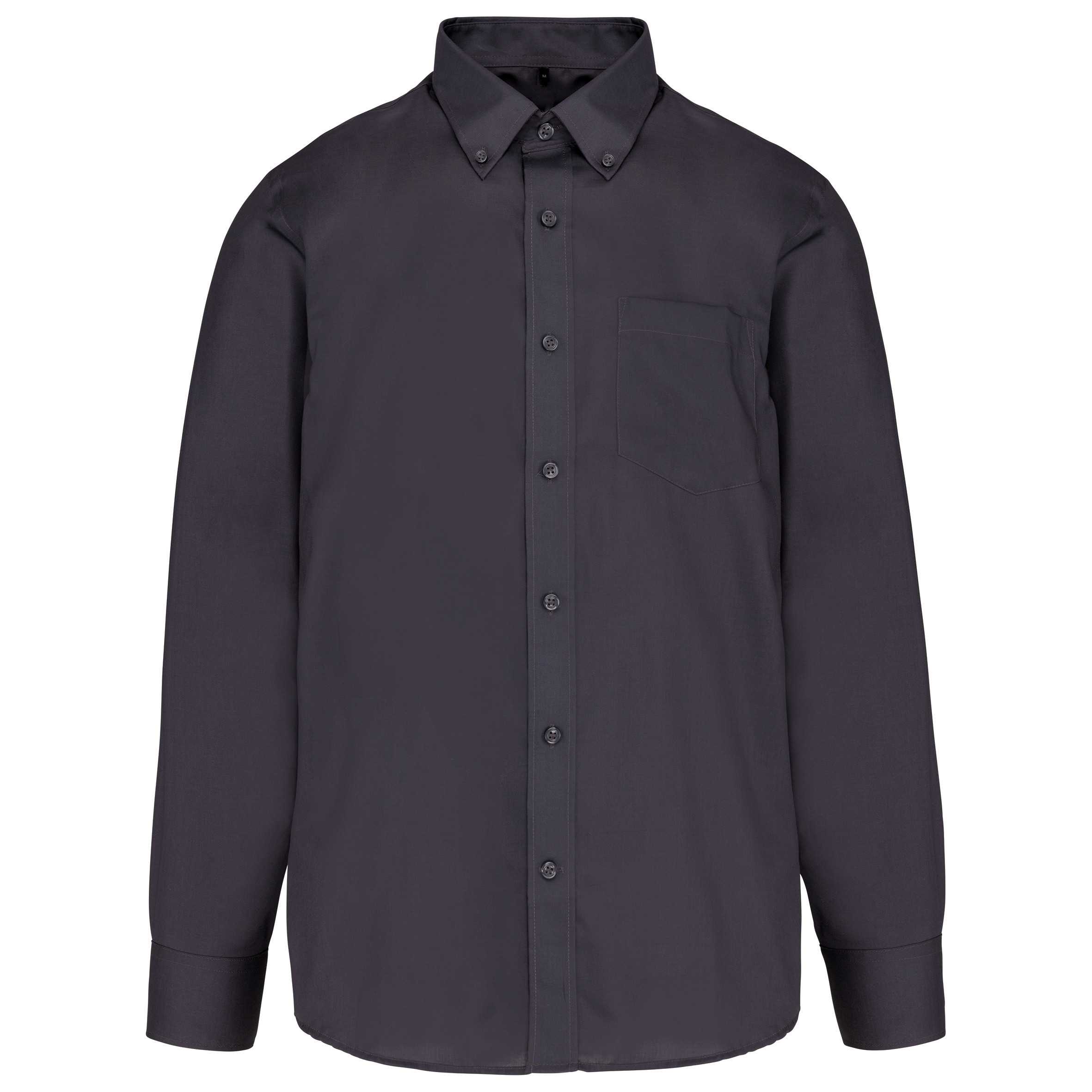 Camisa no-plancha manga larga hombre Zinc