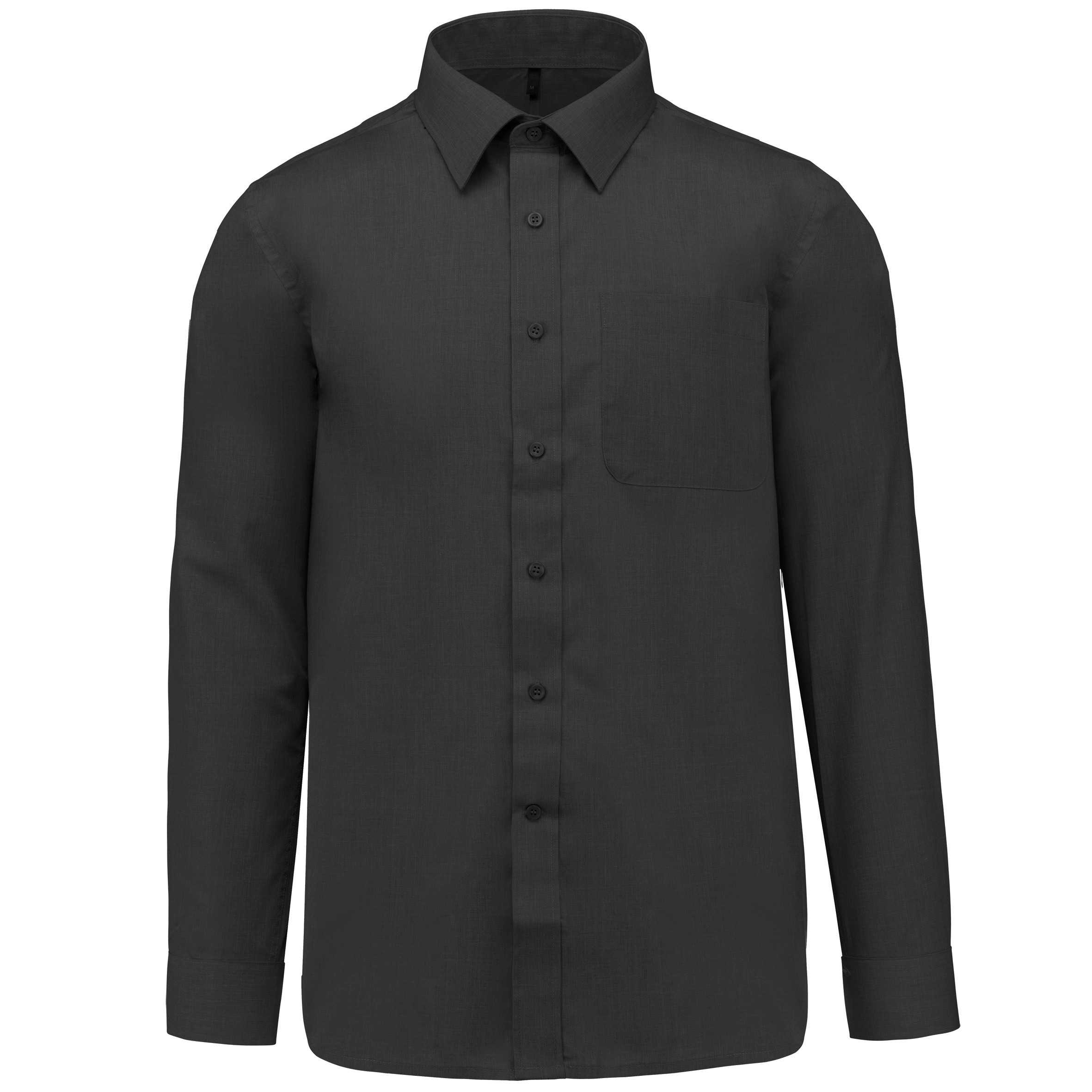 Camisa popelina de polialgodón de fácil cuidado hombre Zinc