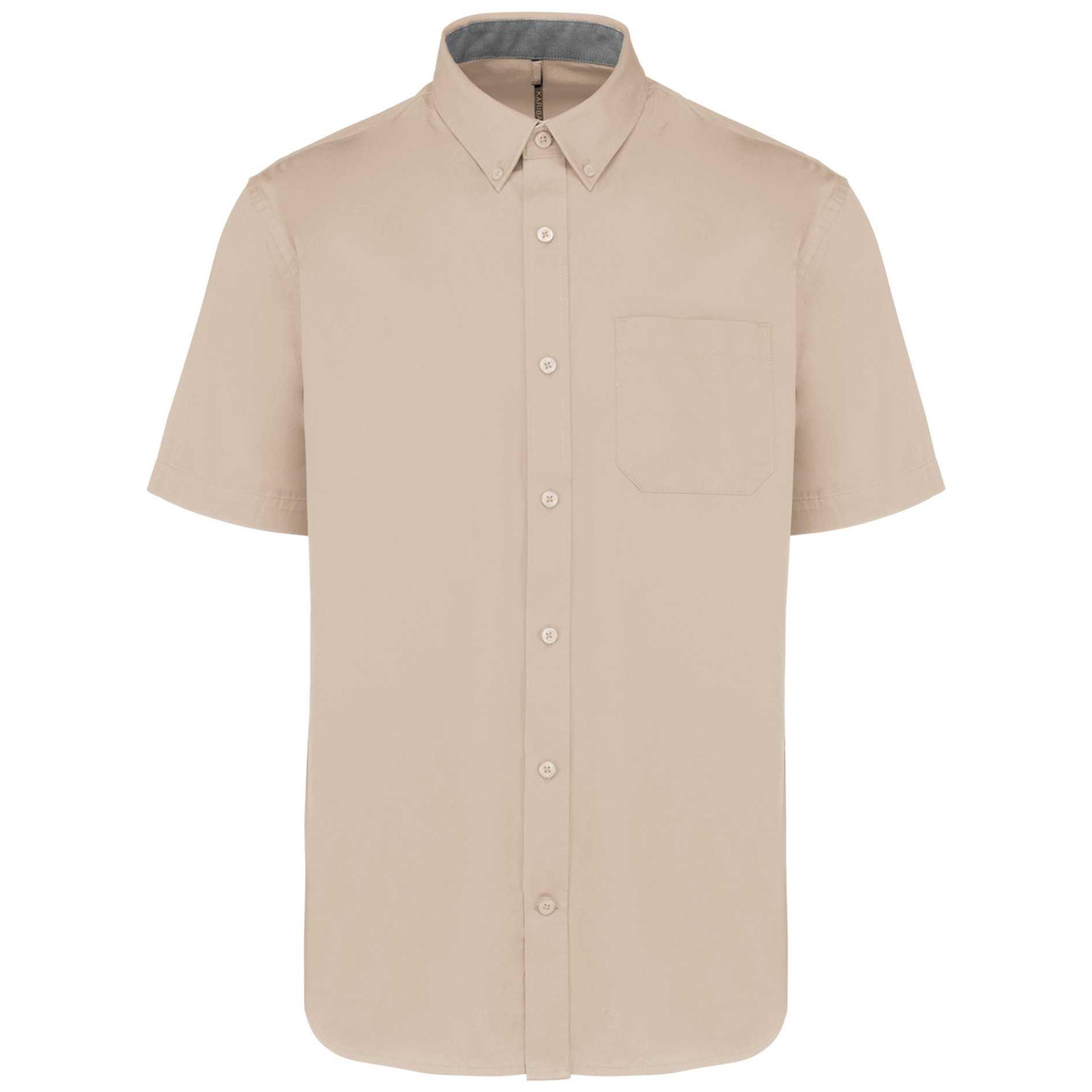 Camisa de algodón Ariana III manga corta hombre Angora