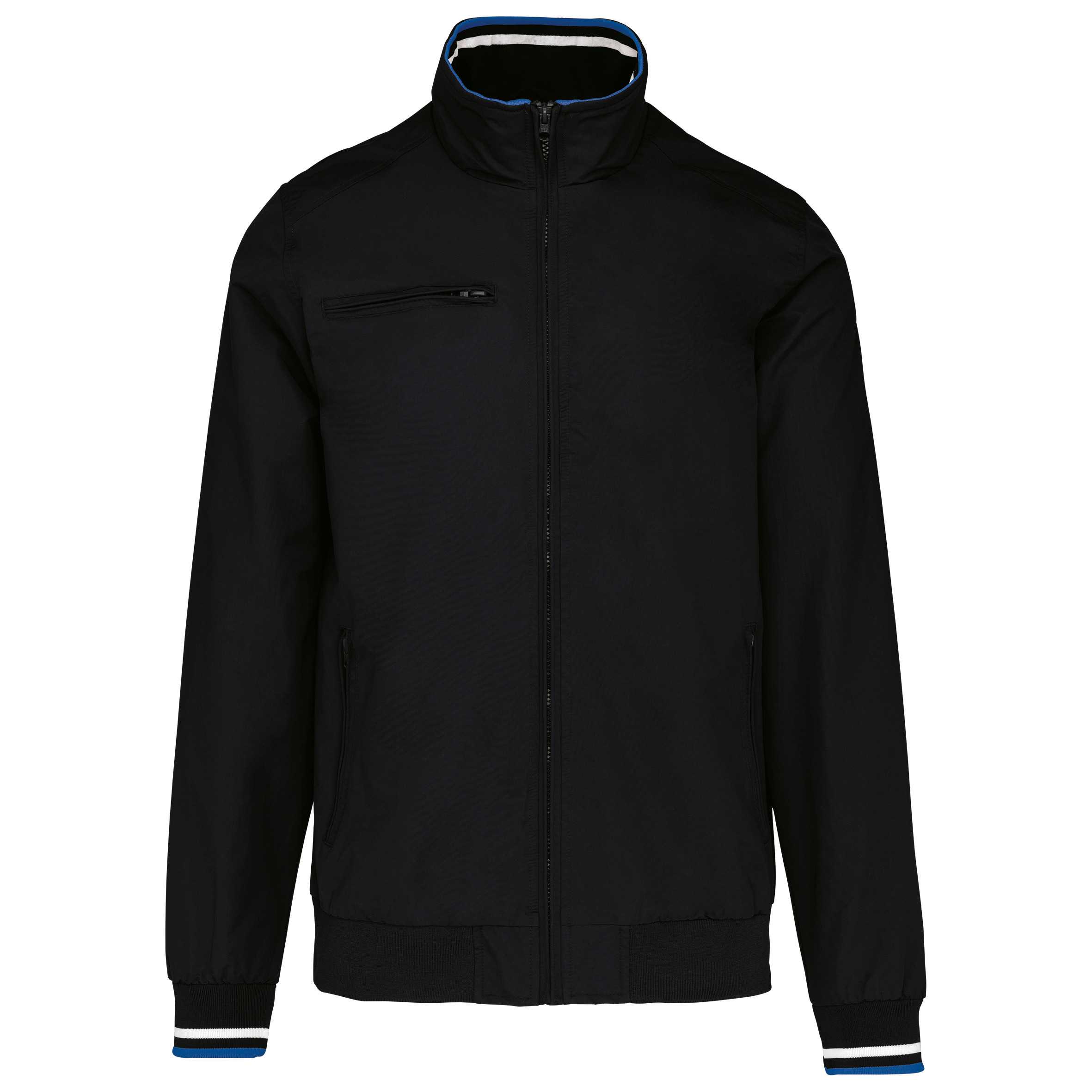 Cazadora city Black / White / Blue