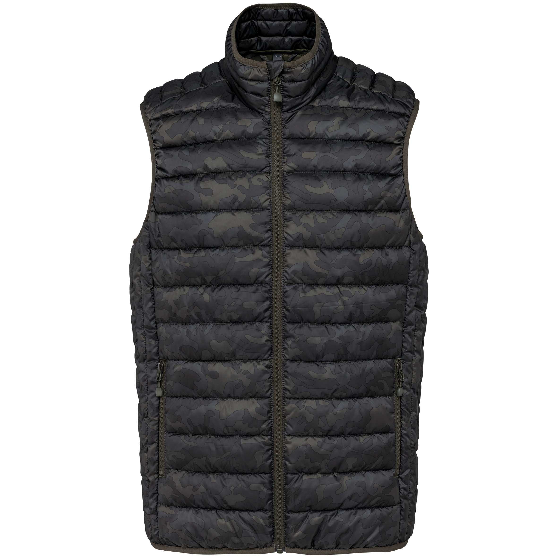 Chaleco acolchado y ligero hombre Jungle Camo