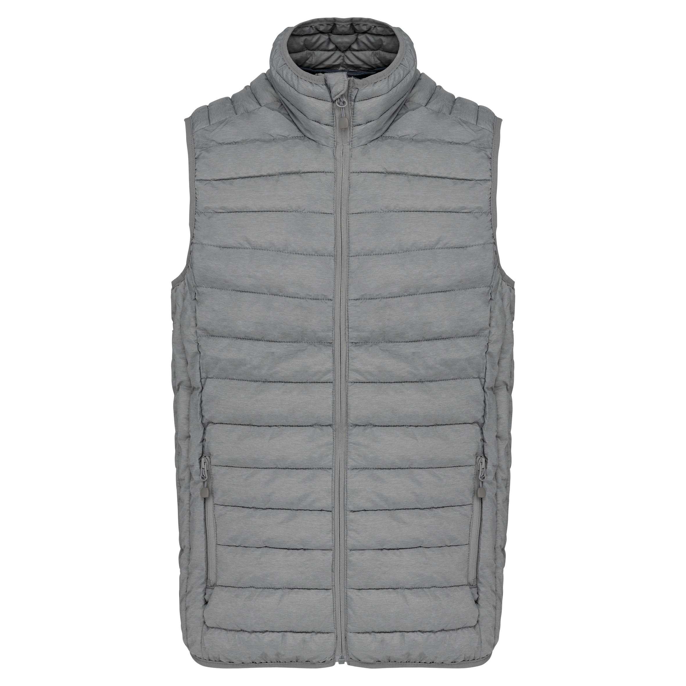 Chaleco acolchado y ligero hombre Marl Silver
