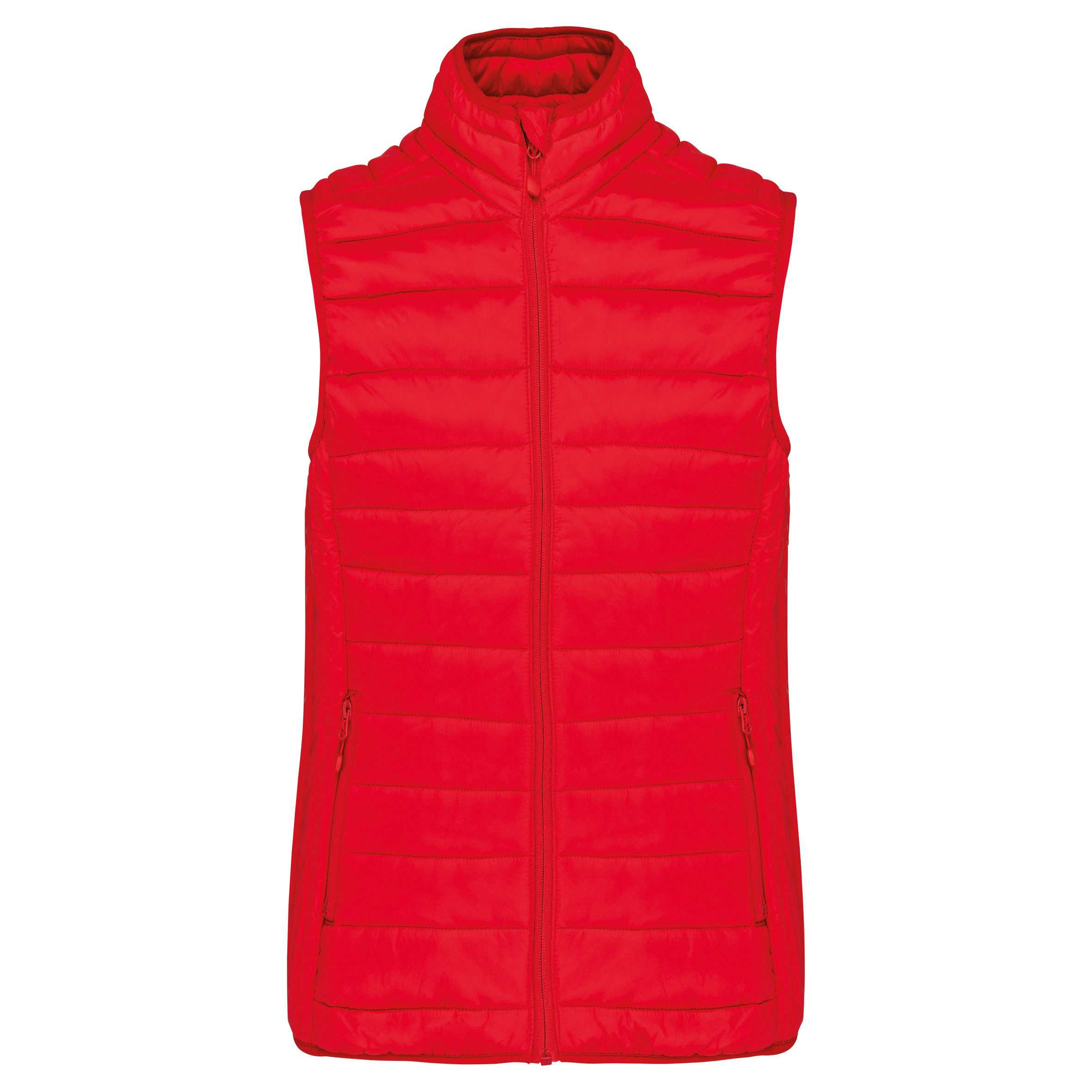 Chaleco acolchado y ligero mujer Red