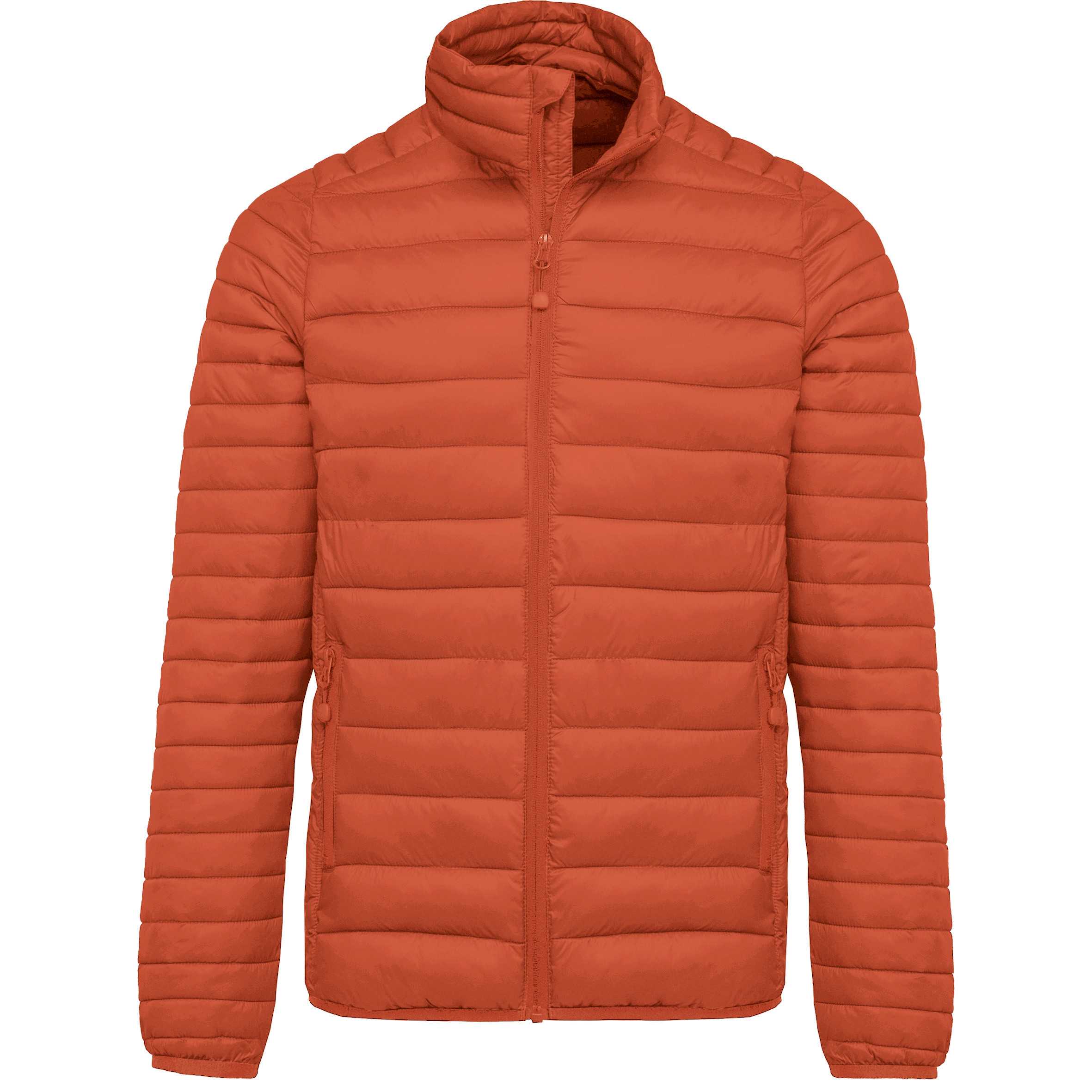 Chaqueta acolchada y ligera hombre Burnt Ochre