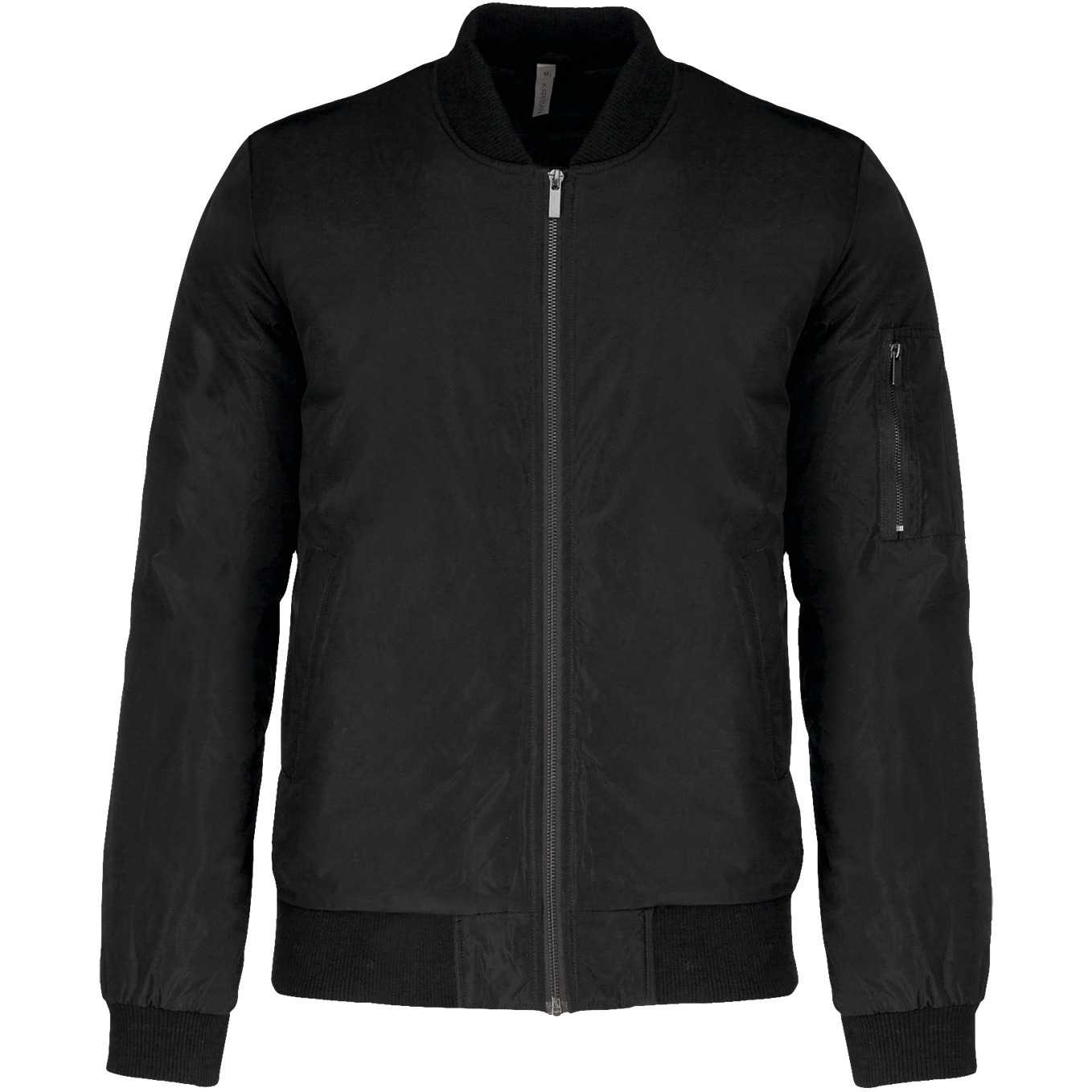 Cazadora bomber hombre Black