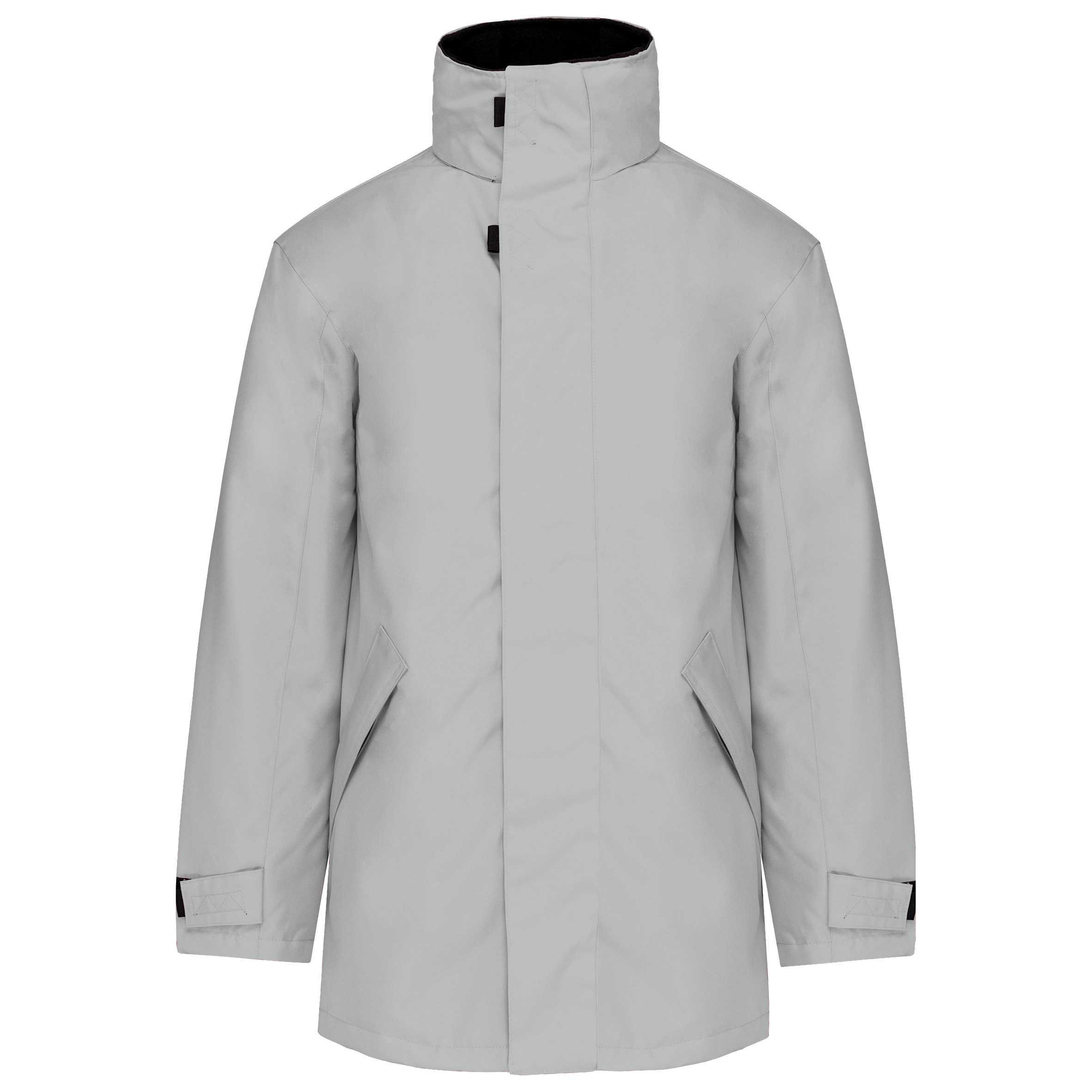 Parka acolchada hombre Snow Grey