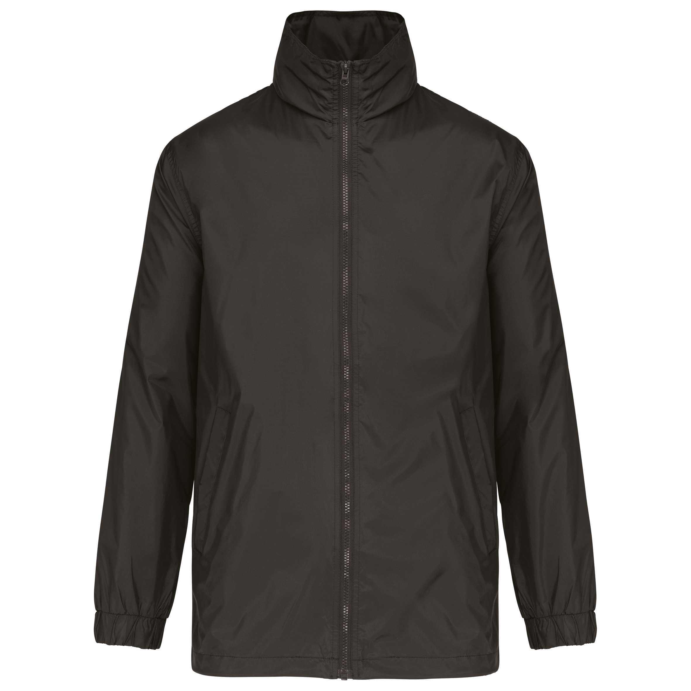 Cortavientos con forro hombre Dark Grey