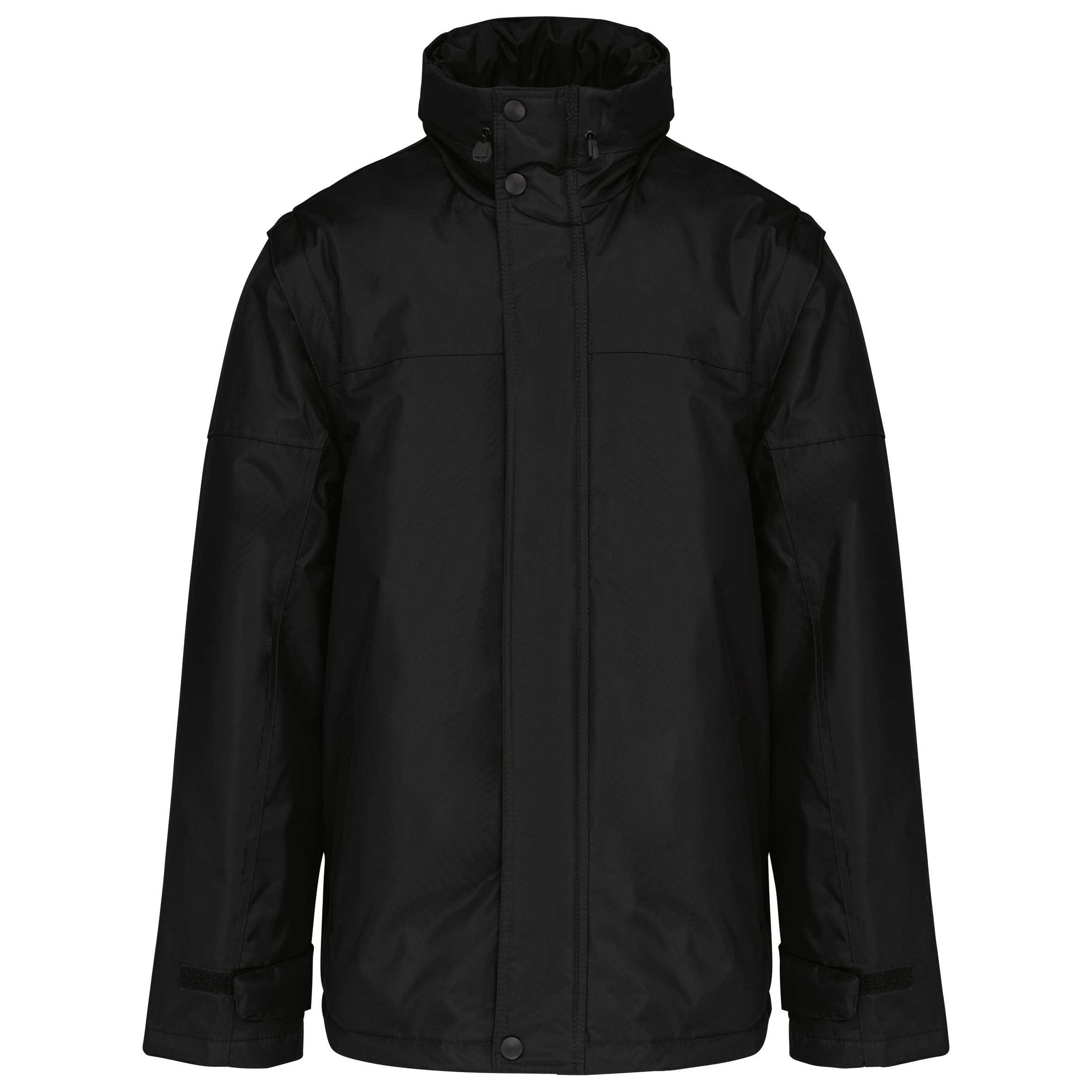 Cazadora con mangas amovibles hombre Black