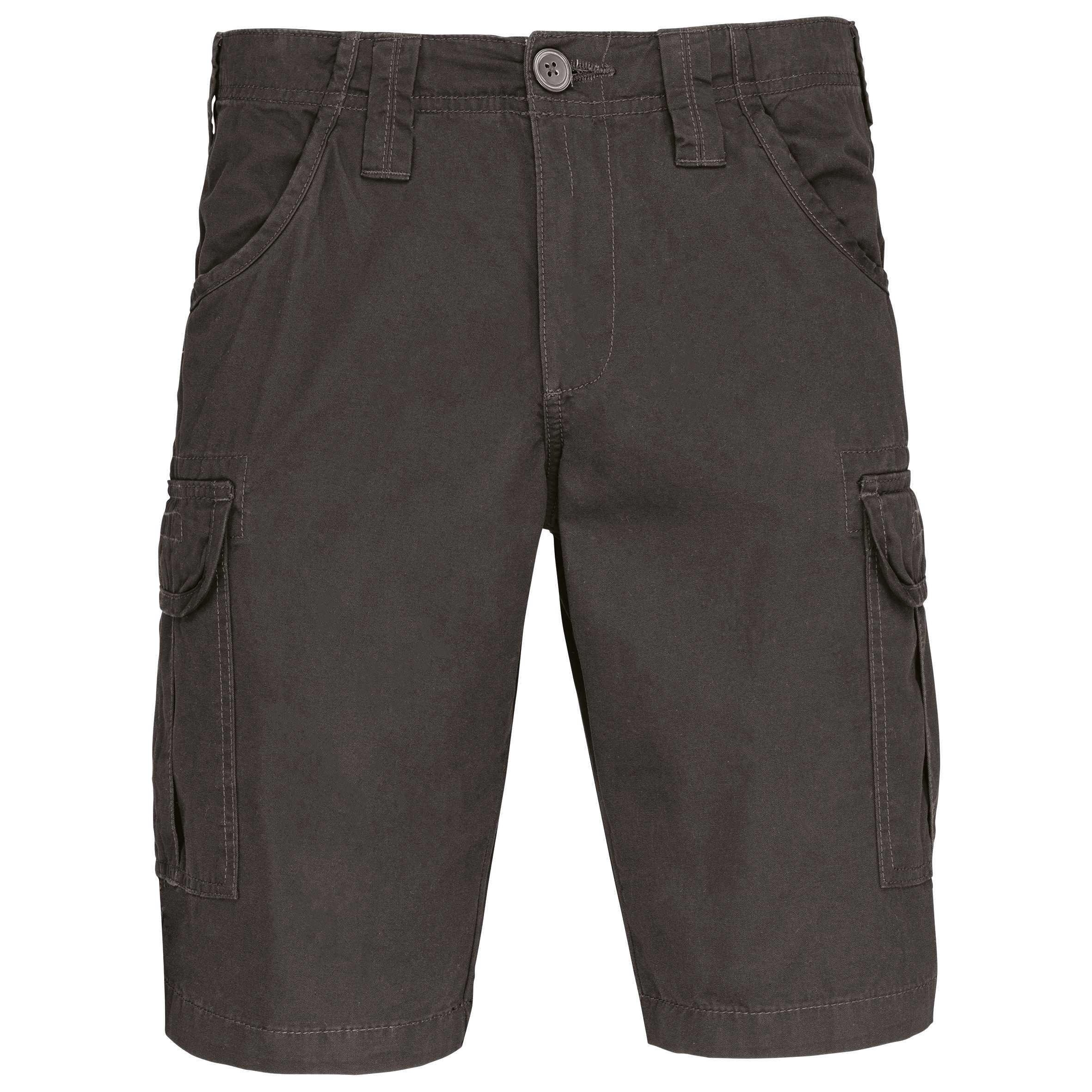 Bermuda multibolsillos Dark Grey