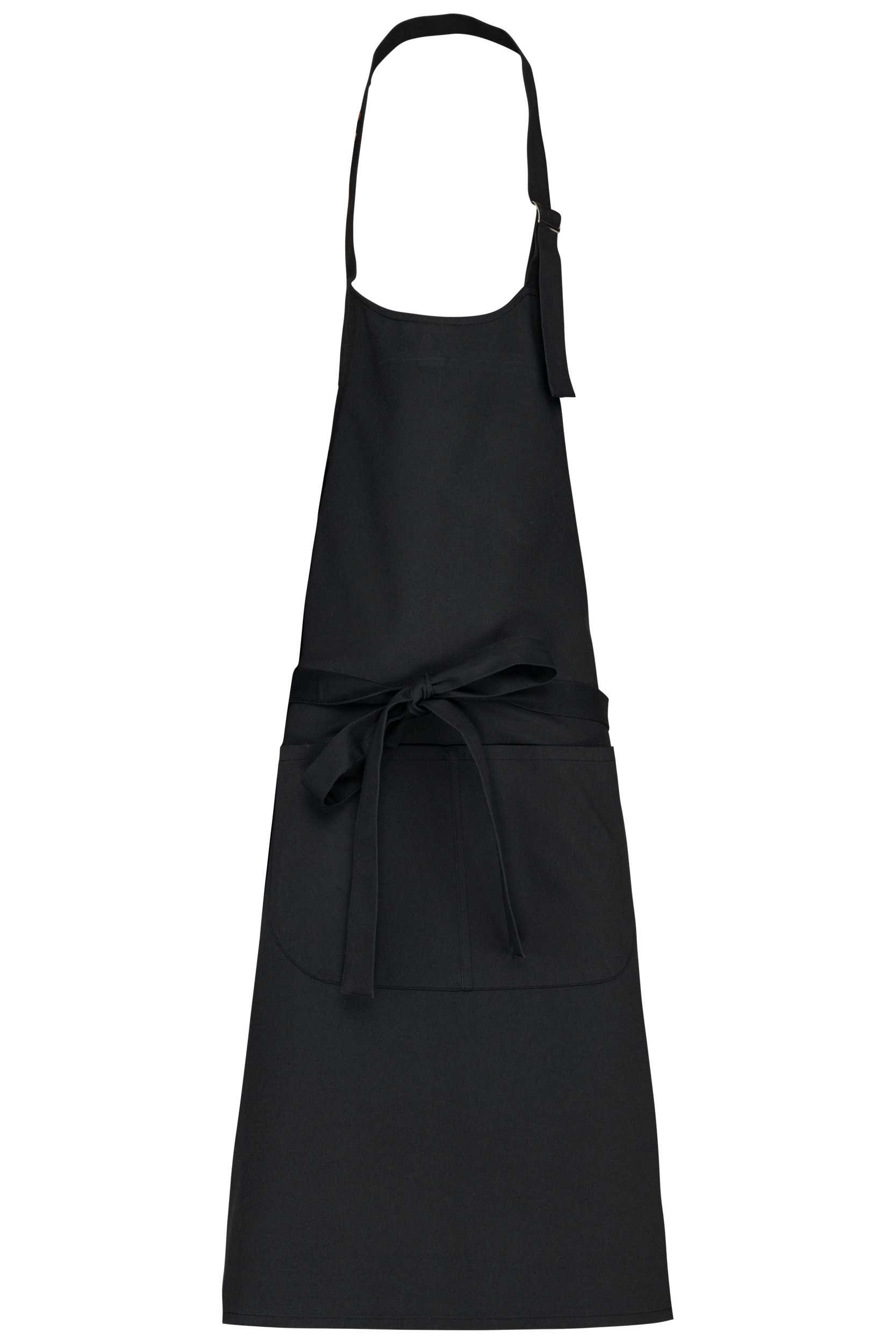 Delantal lavable a altas temperaturas Black