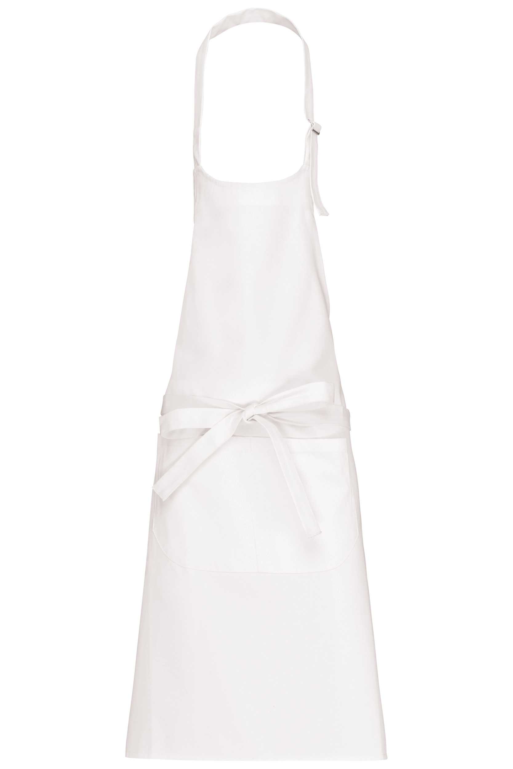 Delantal lavable a altas temperaturas White