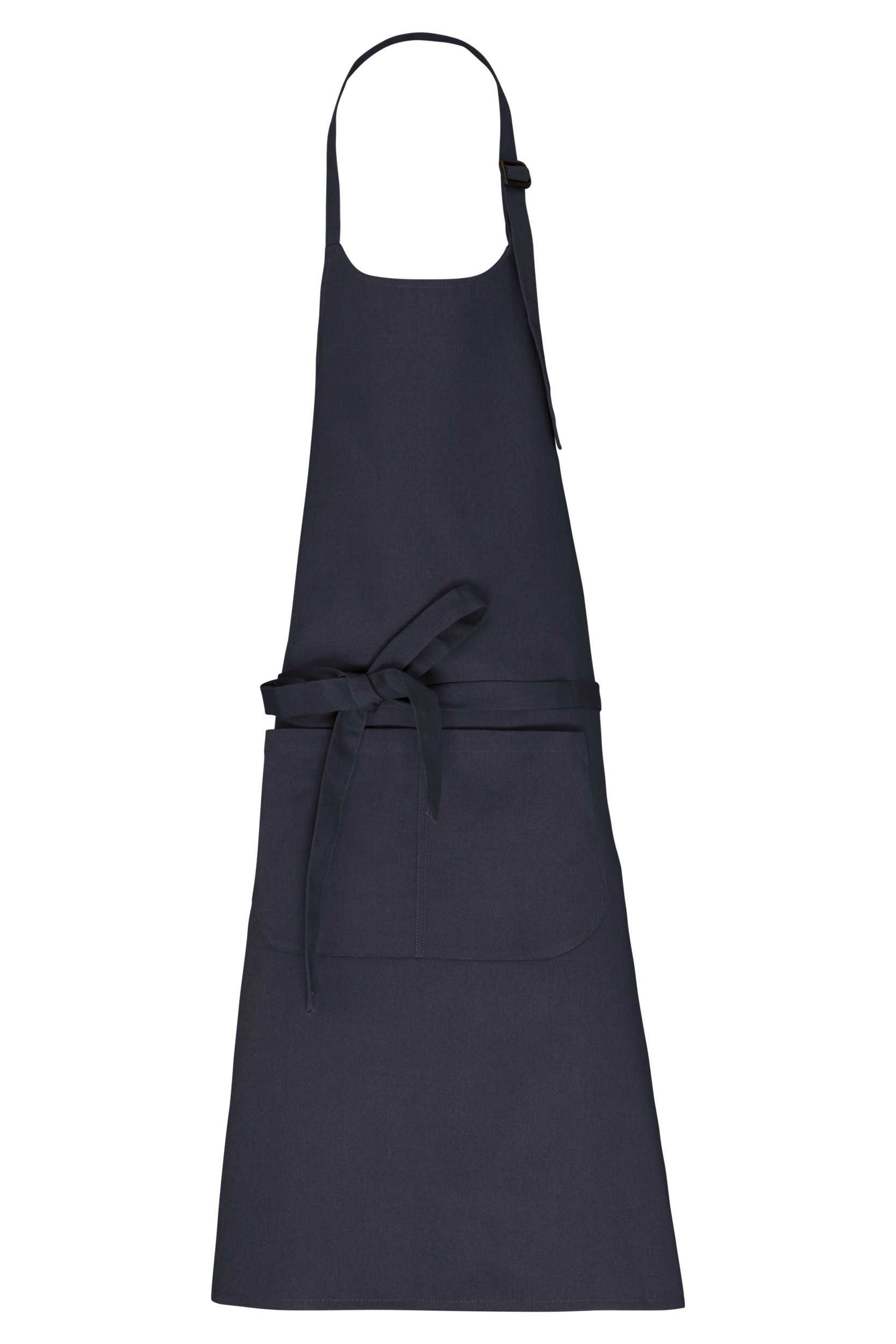 Delantal con bolsillo algodón orgánico Navy