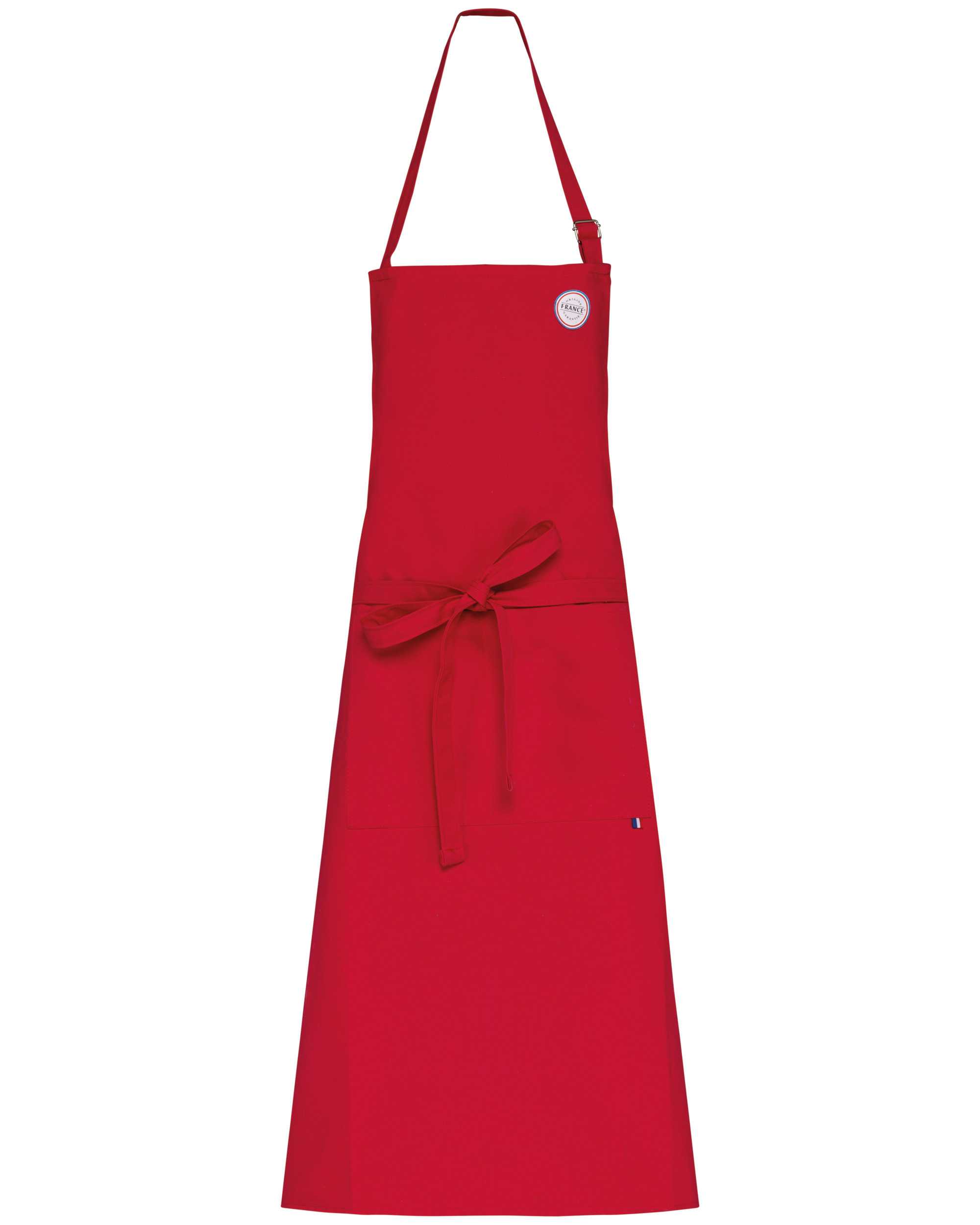 DELANTAL "Origine France Garantie" Red