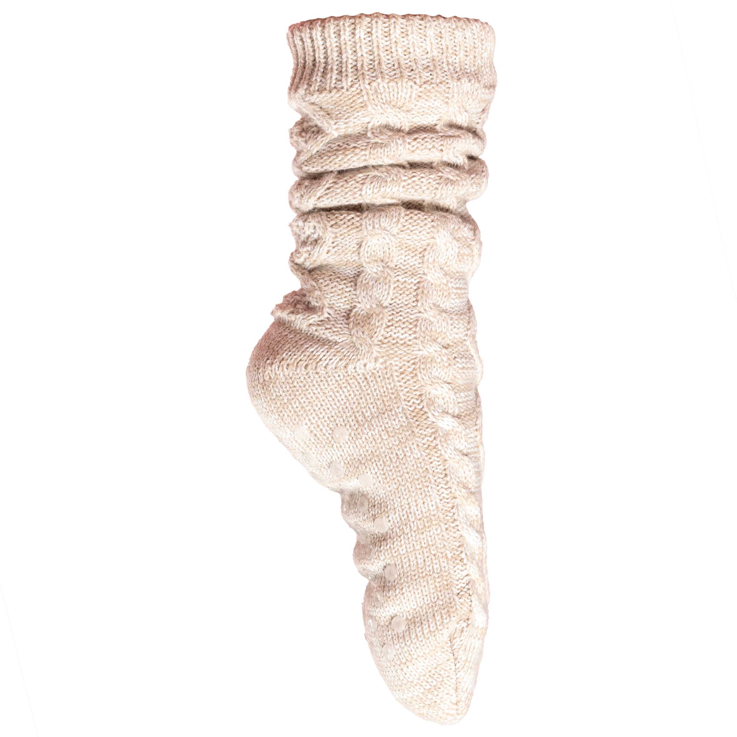 Calcetines Lounge - forro borreguito Angora Melange
