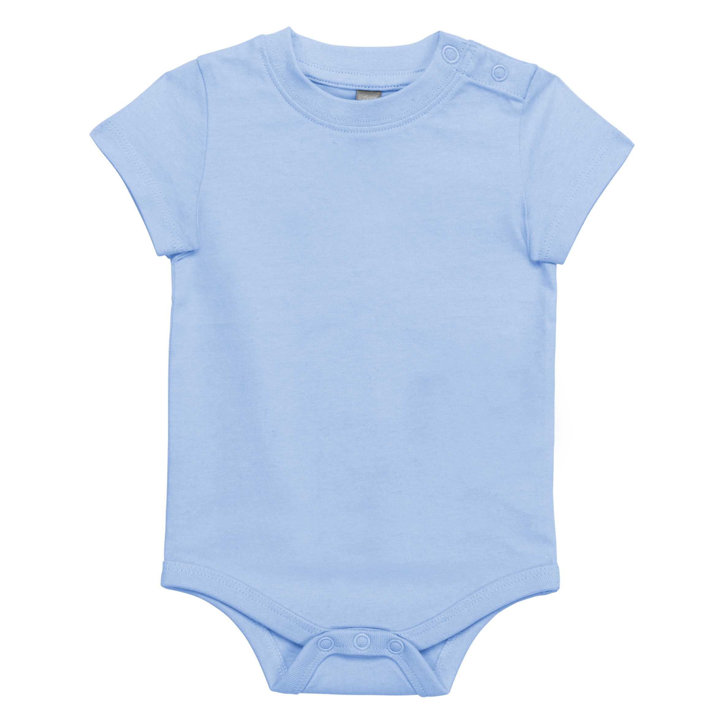Body manga corta bebé Sky Blue