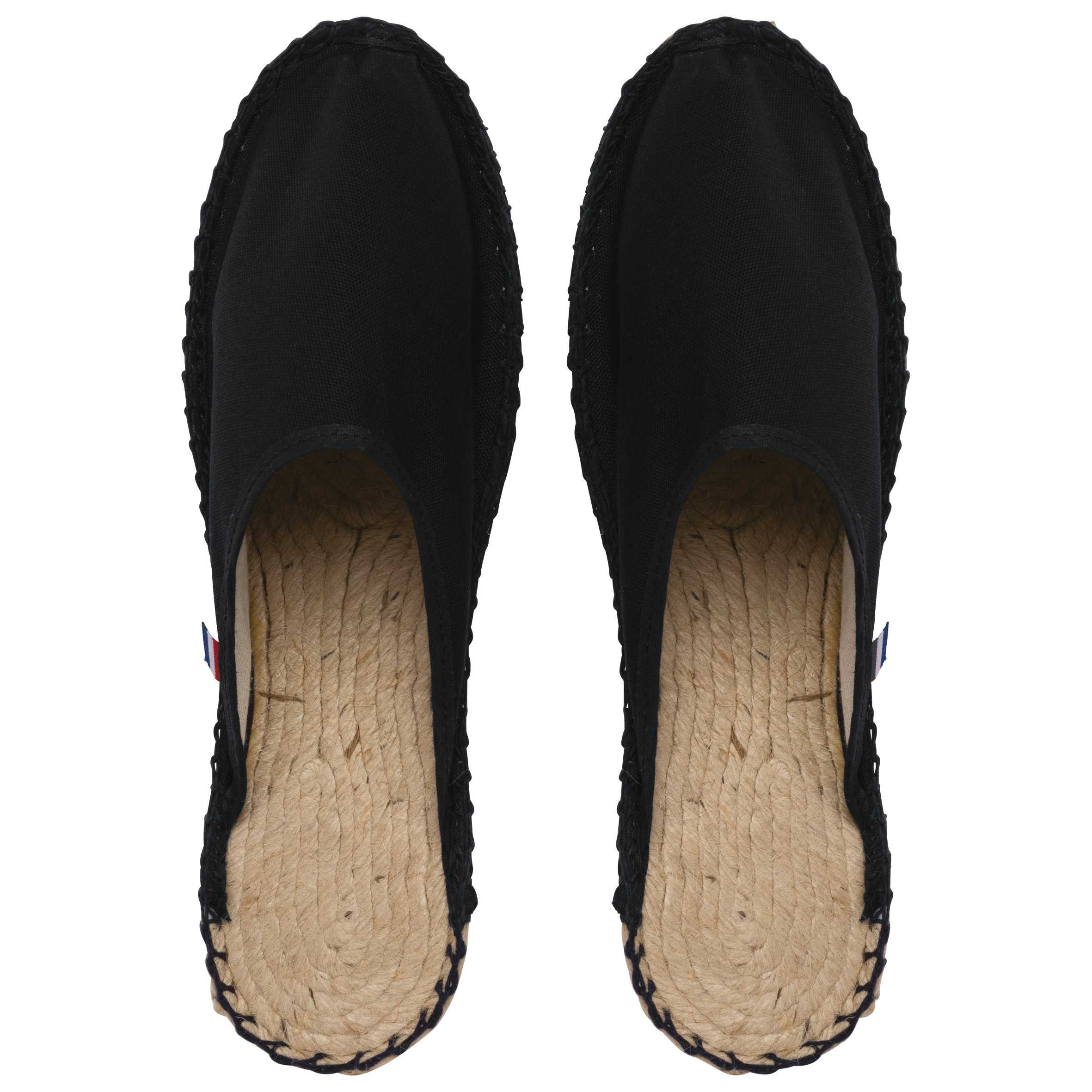 Alpargatas tipo mule Black