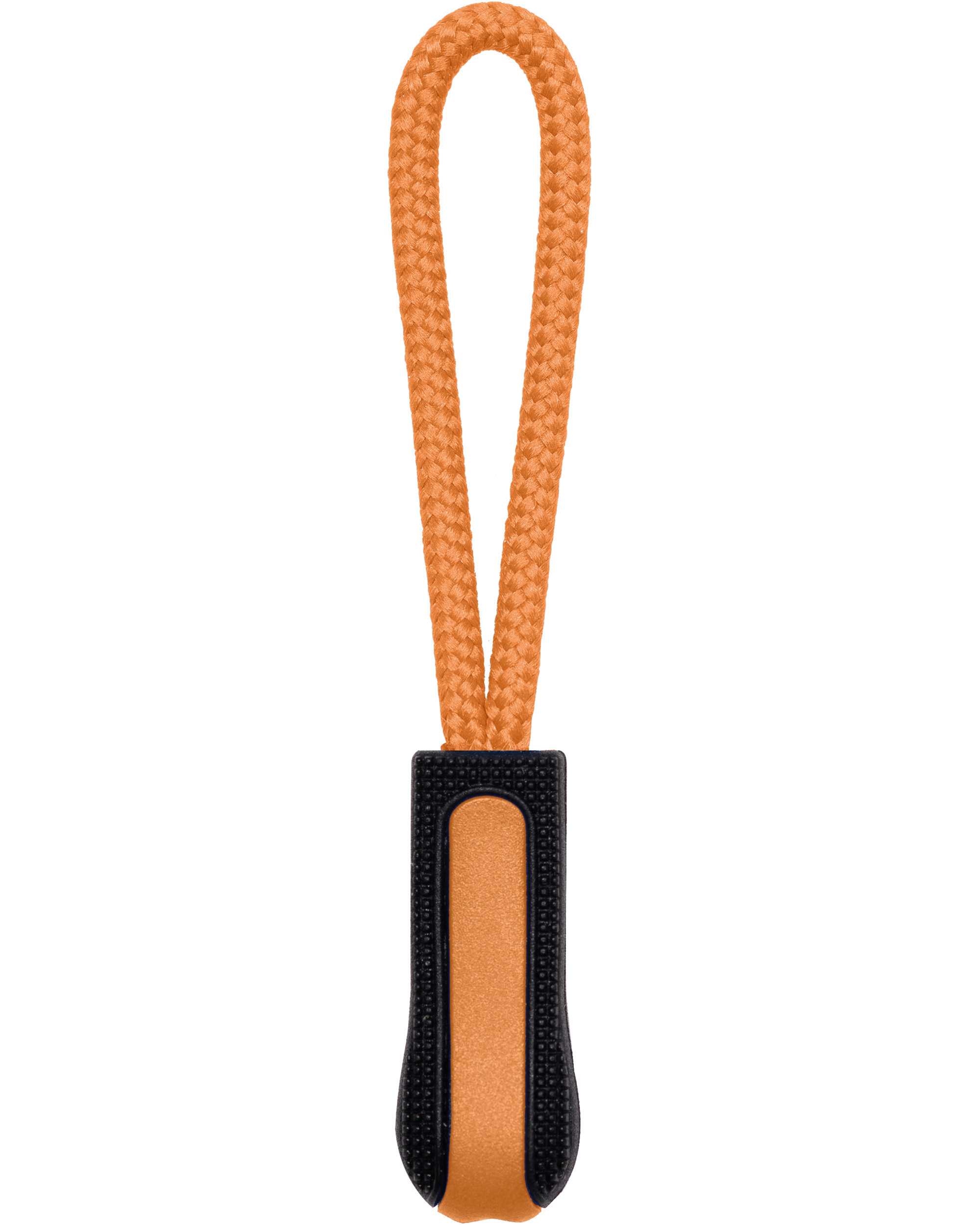 Tirador de cremallera Black / Orange