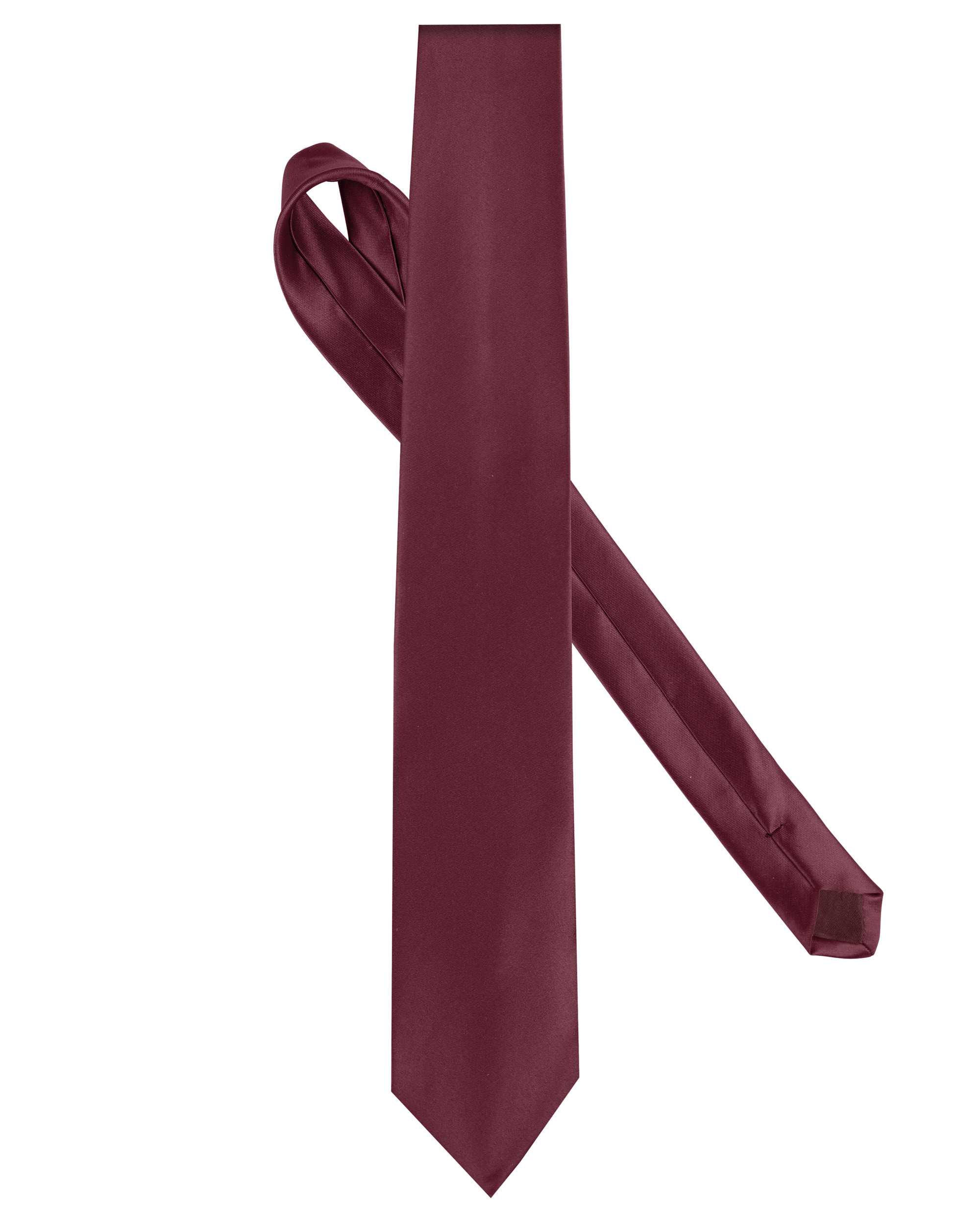 Corbata satinada Wine