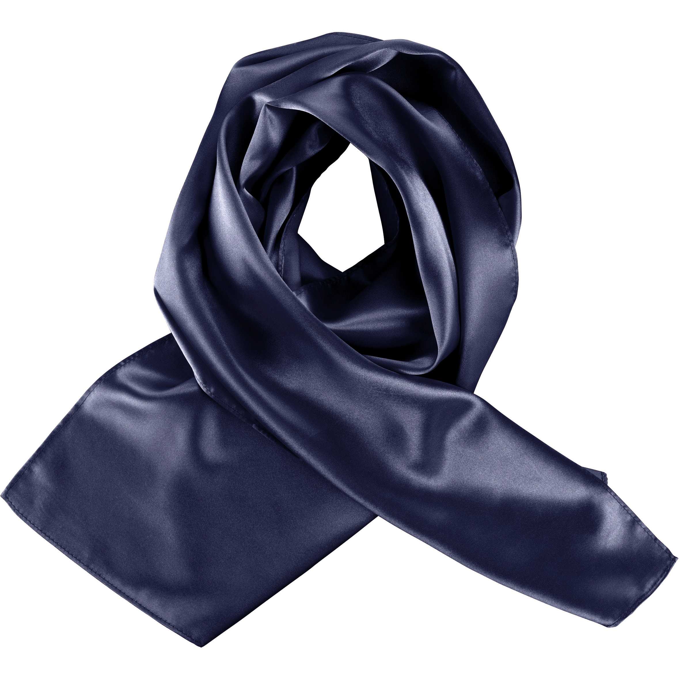 Pañuelo satinado Navy