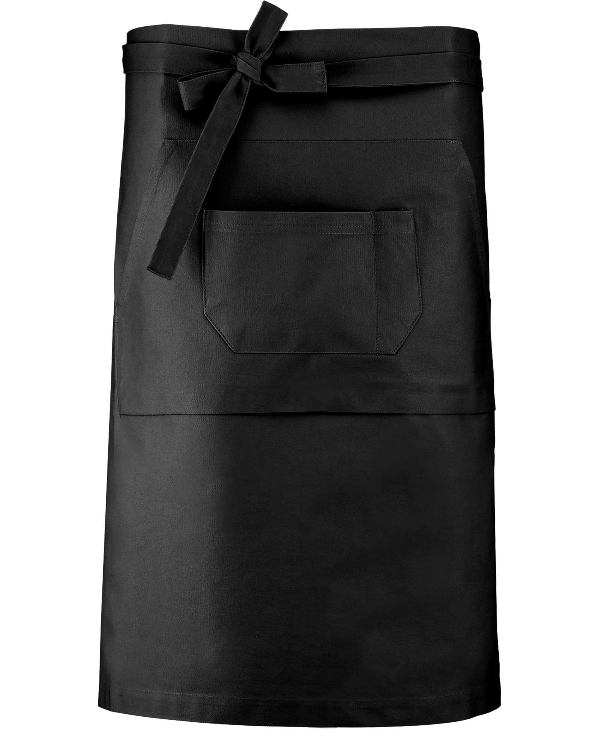 Delantal bodeguero largo de barman Black