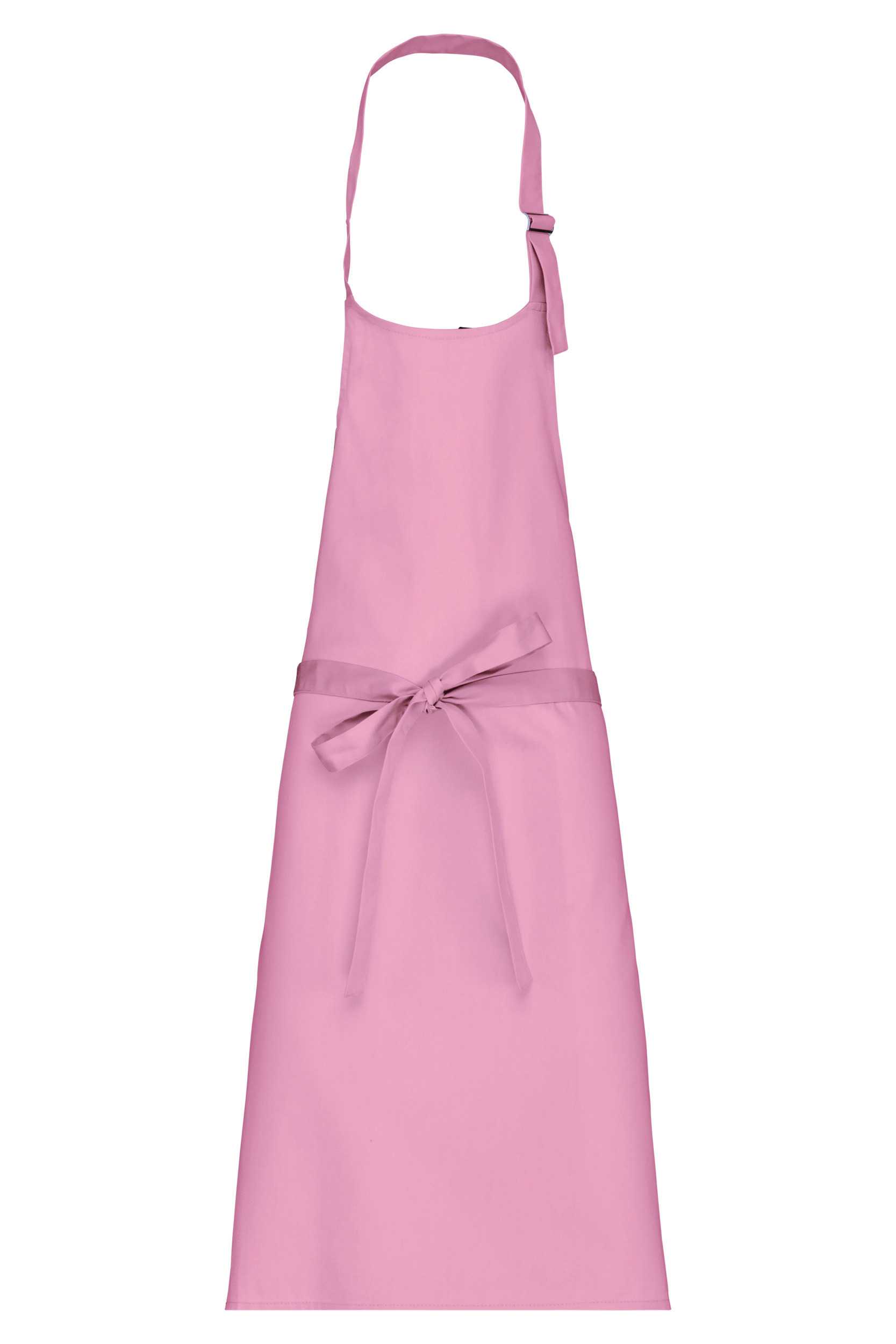 Delantal algodón sin bolsillos Dark Pink