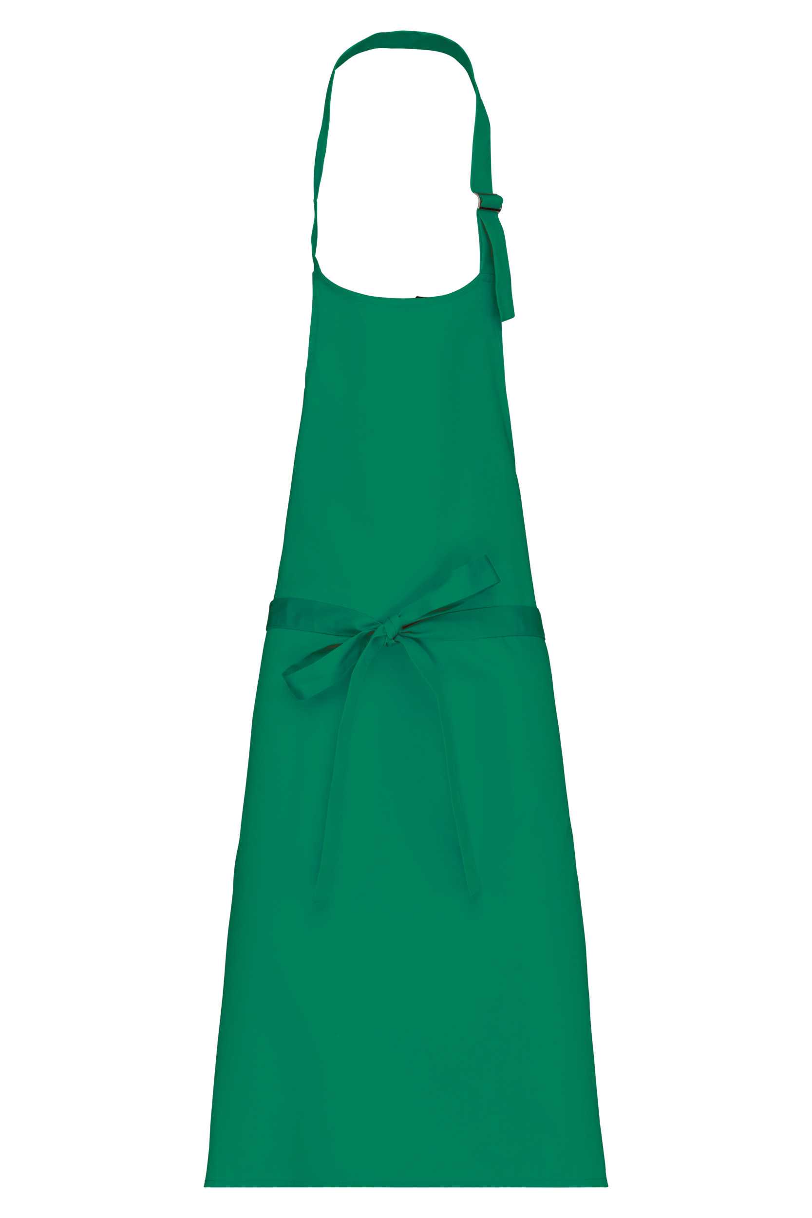 Delantal algodón sin bolsillos Kelly Green