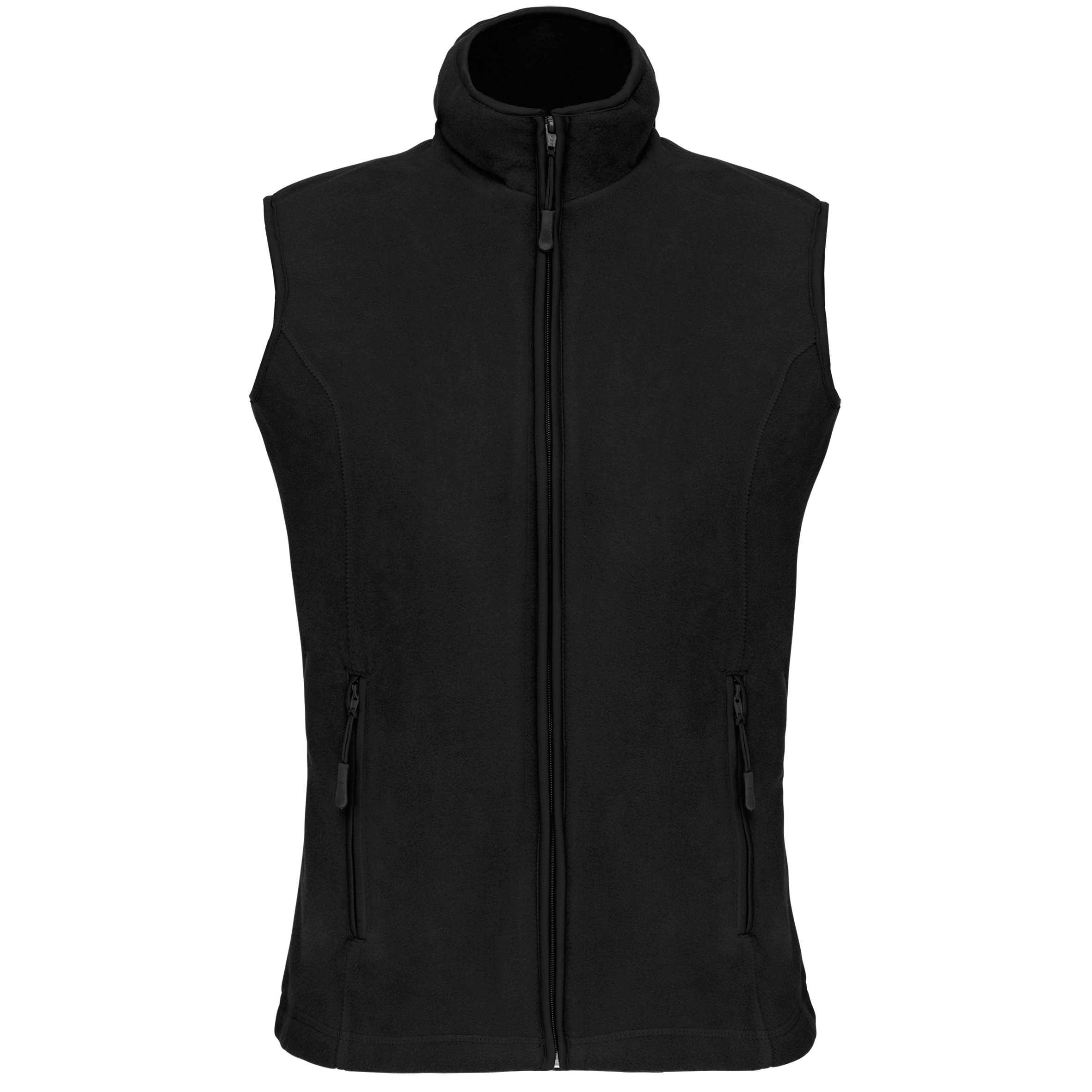 Chaleco micropolar mujer Black