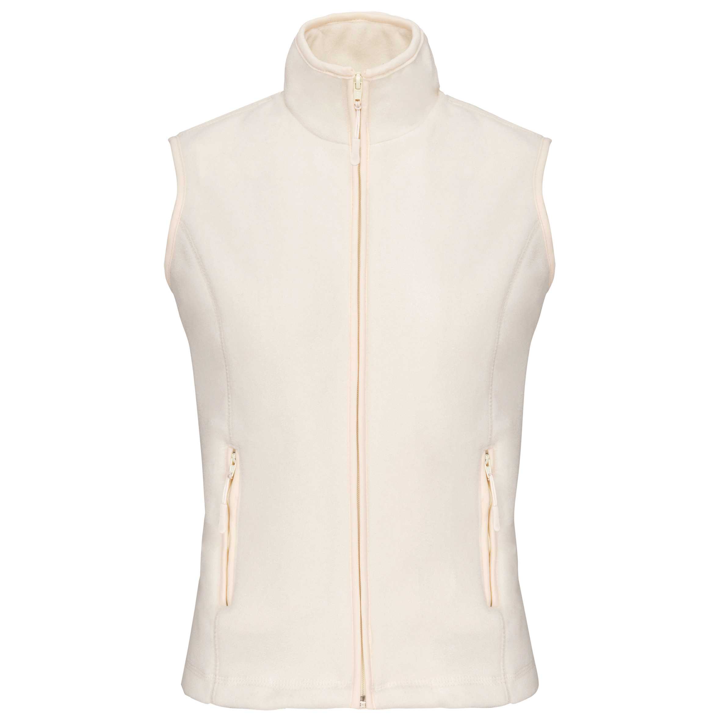 Chaleco micropolar mujer Natural