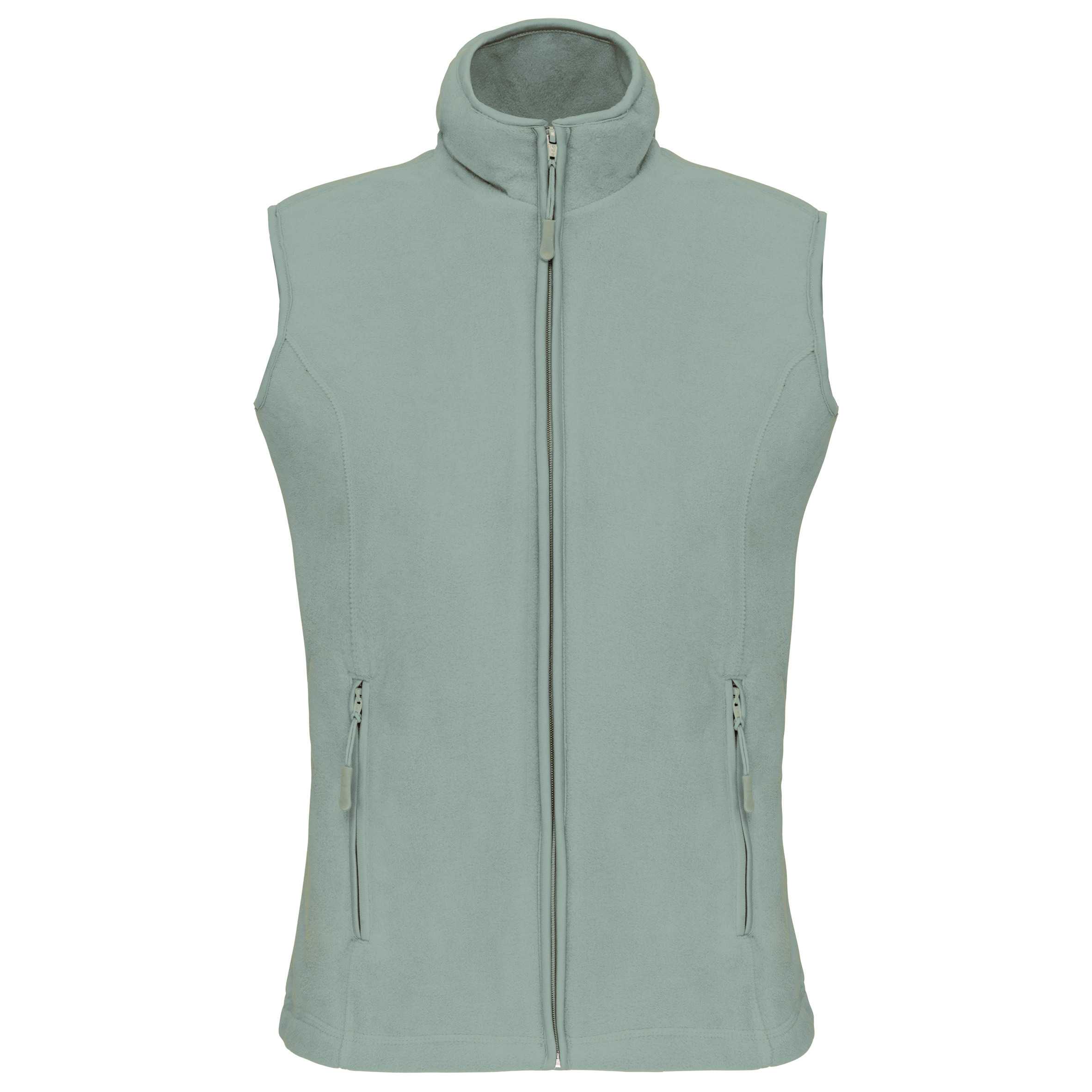 Chaleco micropolar mujer Sage