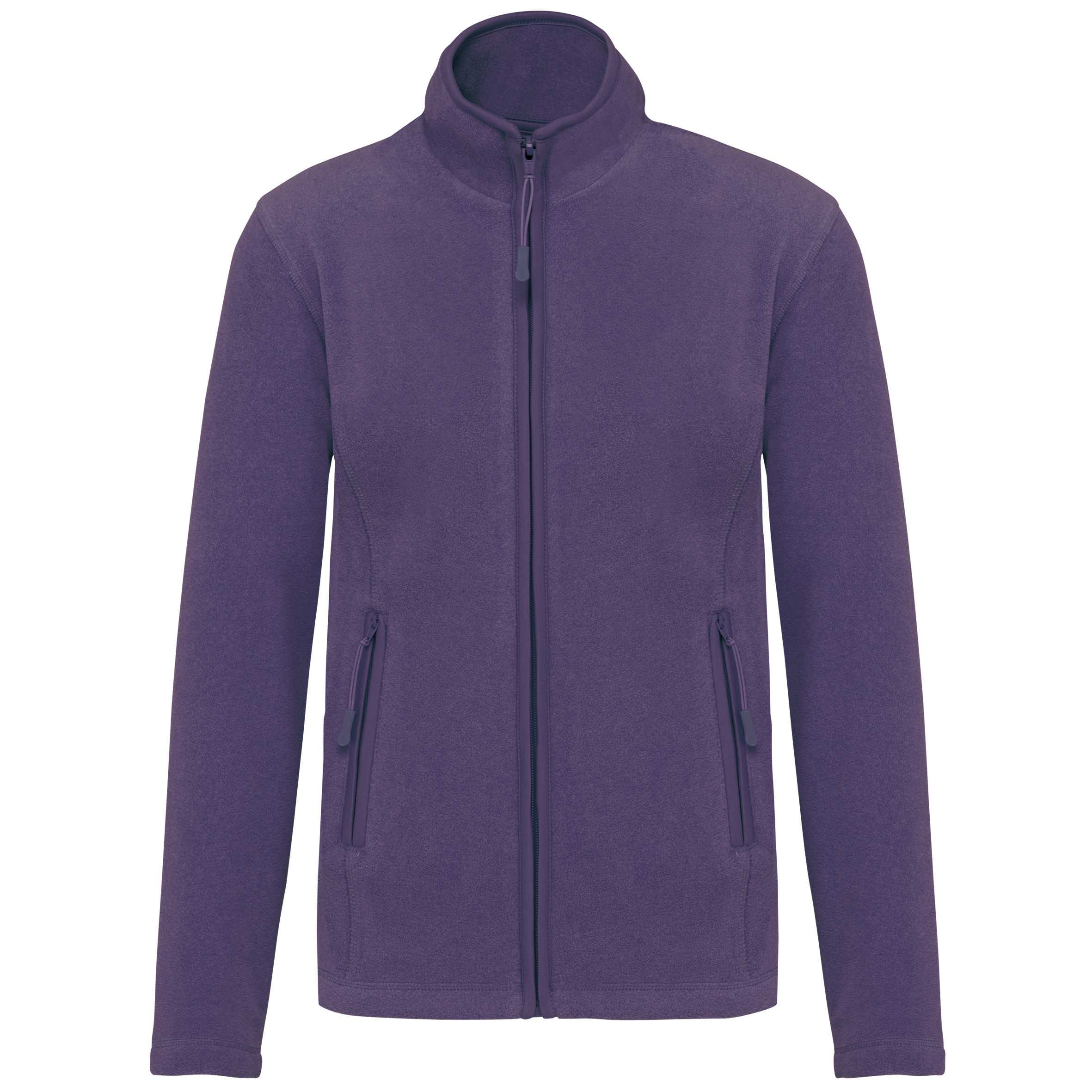 Chaqueta micropolar con cremallera mujer Purple