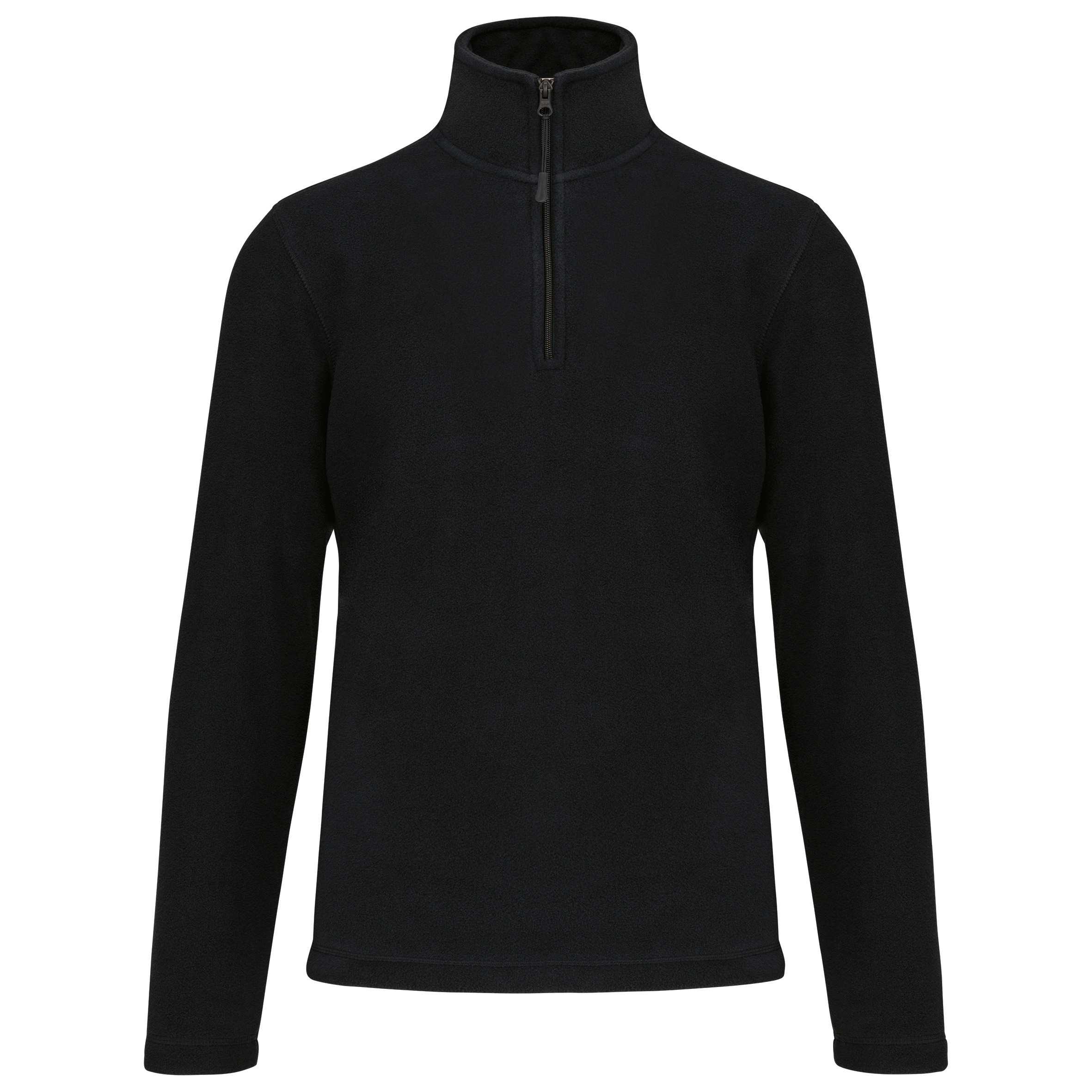 ENZO - Micropolar 1/4 Cremallera Black