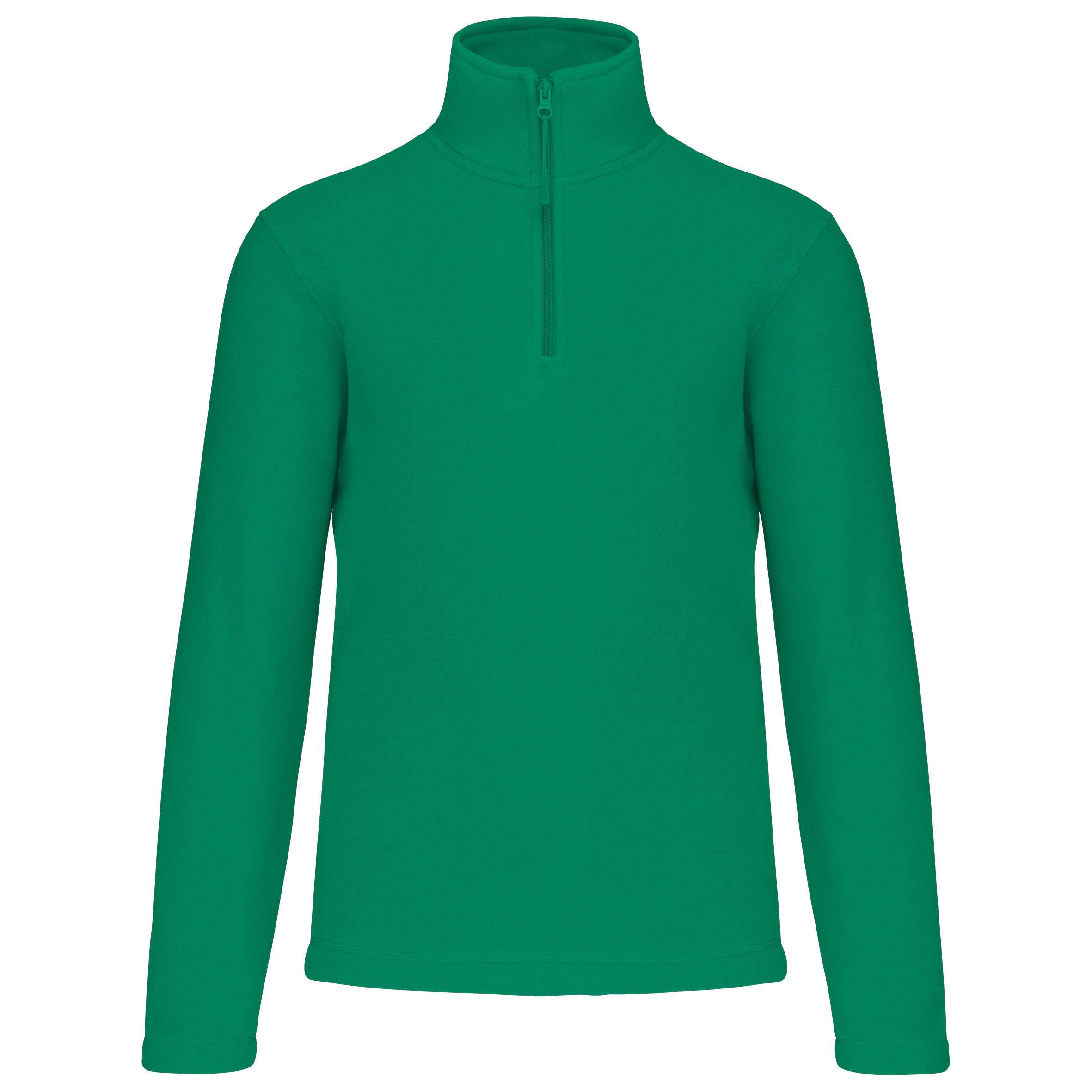 ENZO - Micropolar 1/4 Cremallera Kelly Green