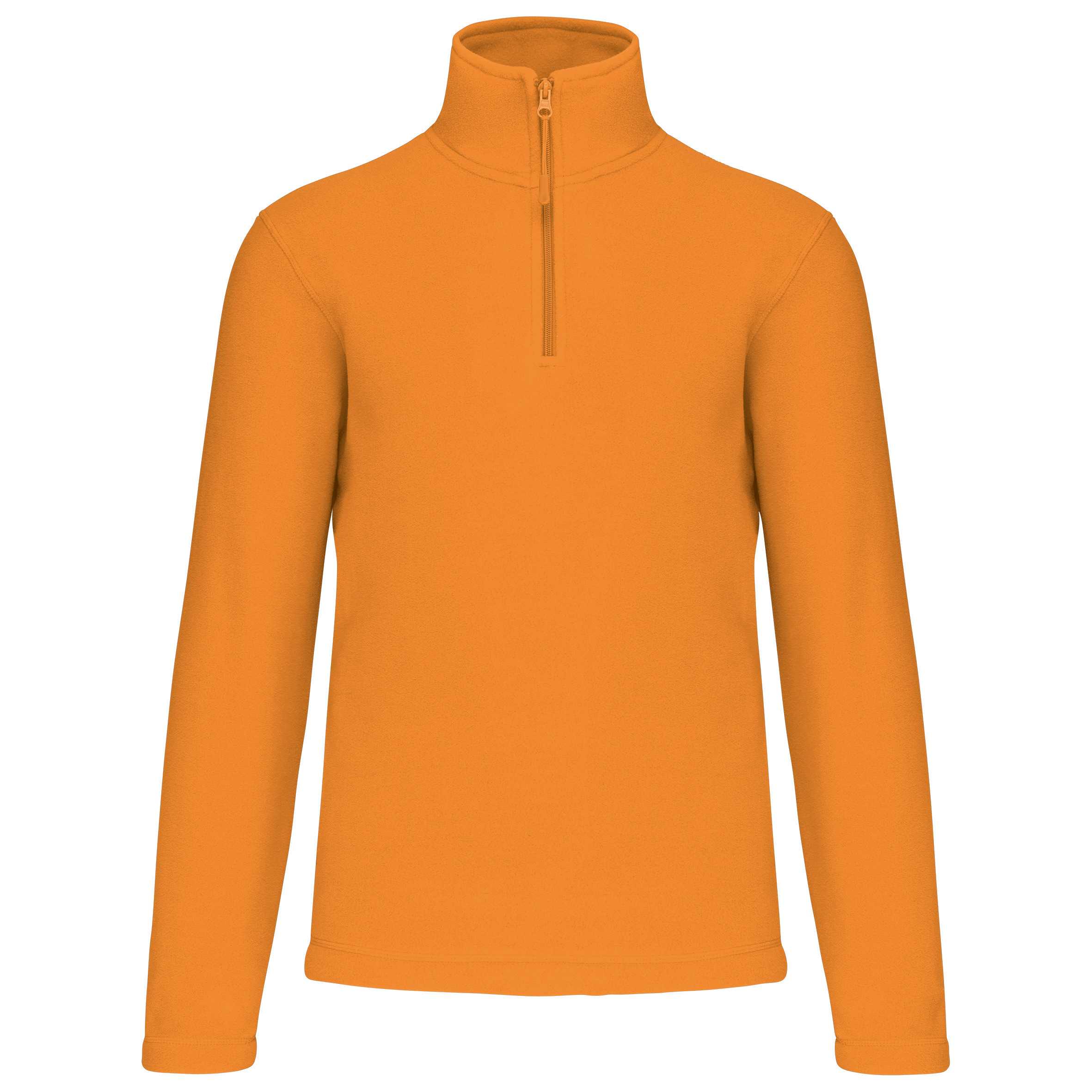 ENZO - Micropolar 1/4 Cremallera Orange