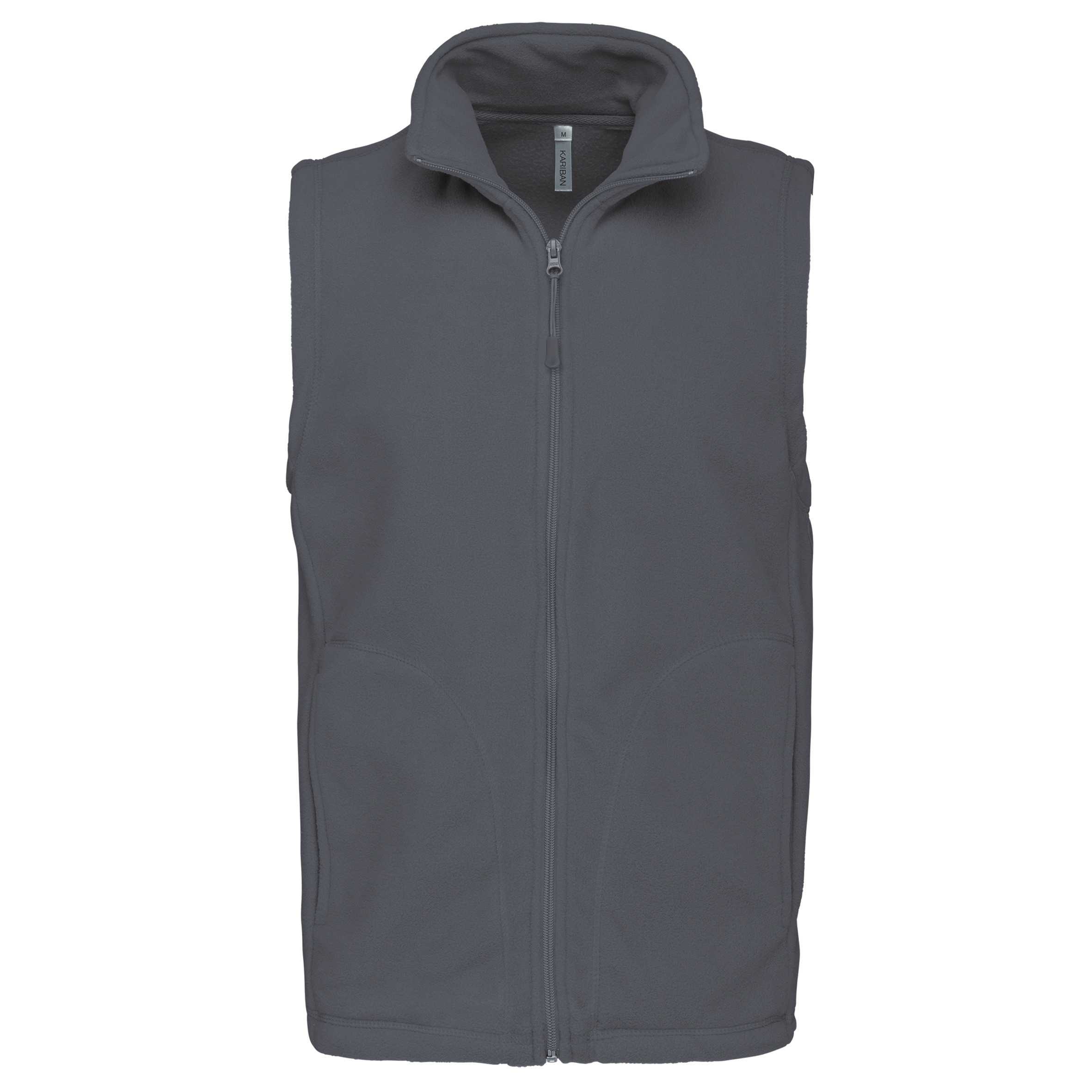 Chaleco micropolar hombre Convoy Grey