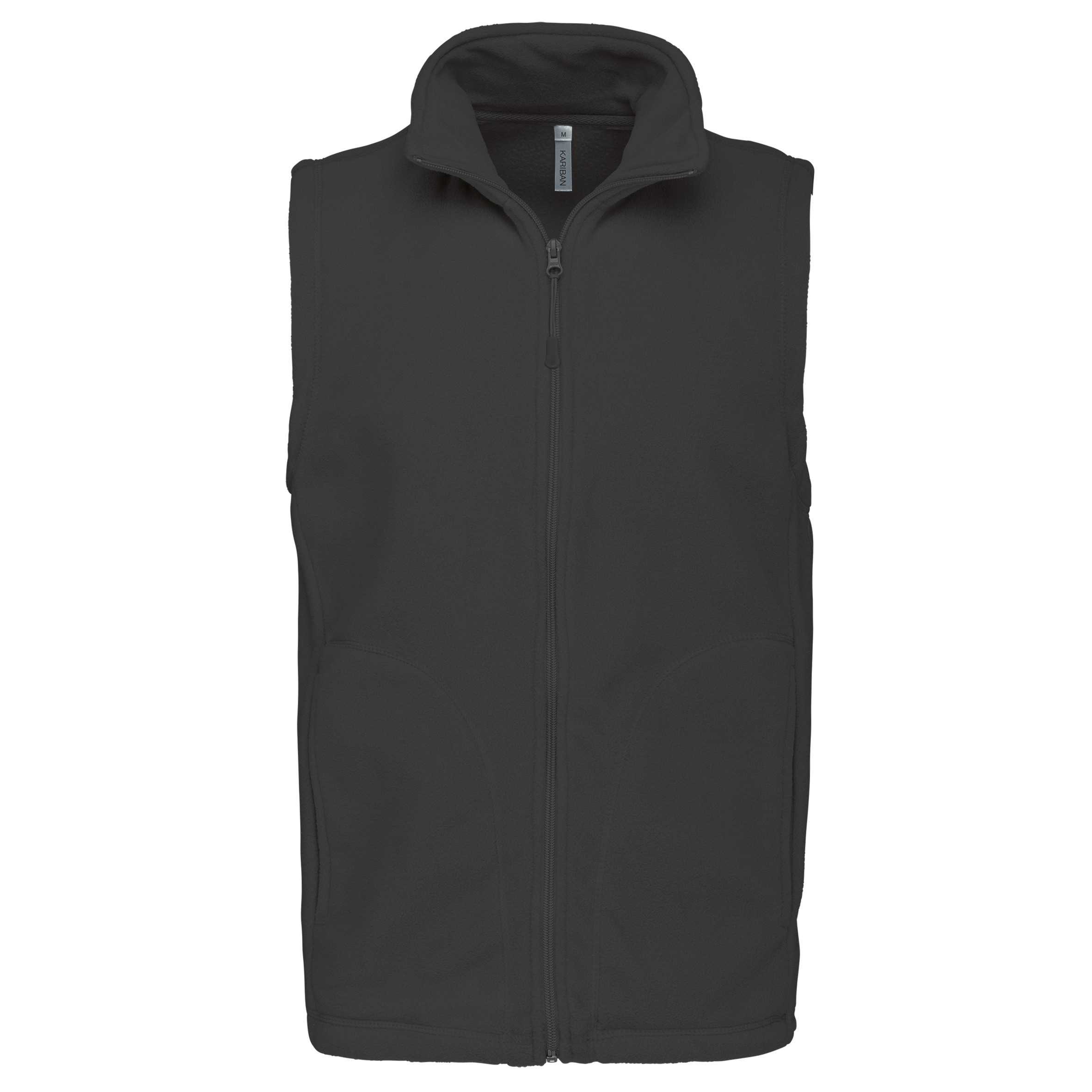 Chaleco micropolar hombre Dark Grey