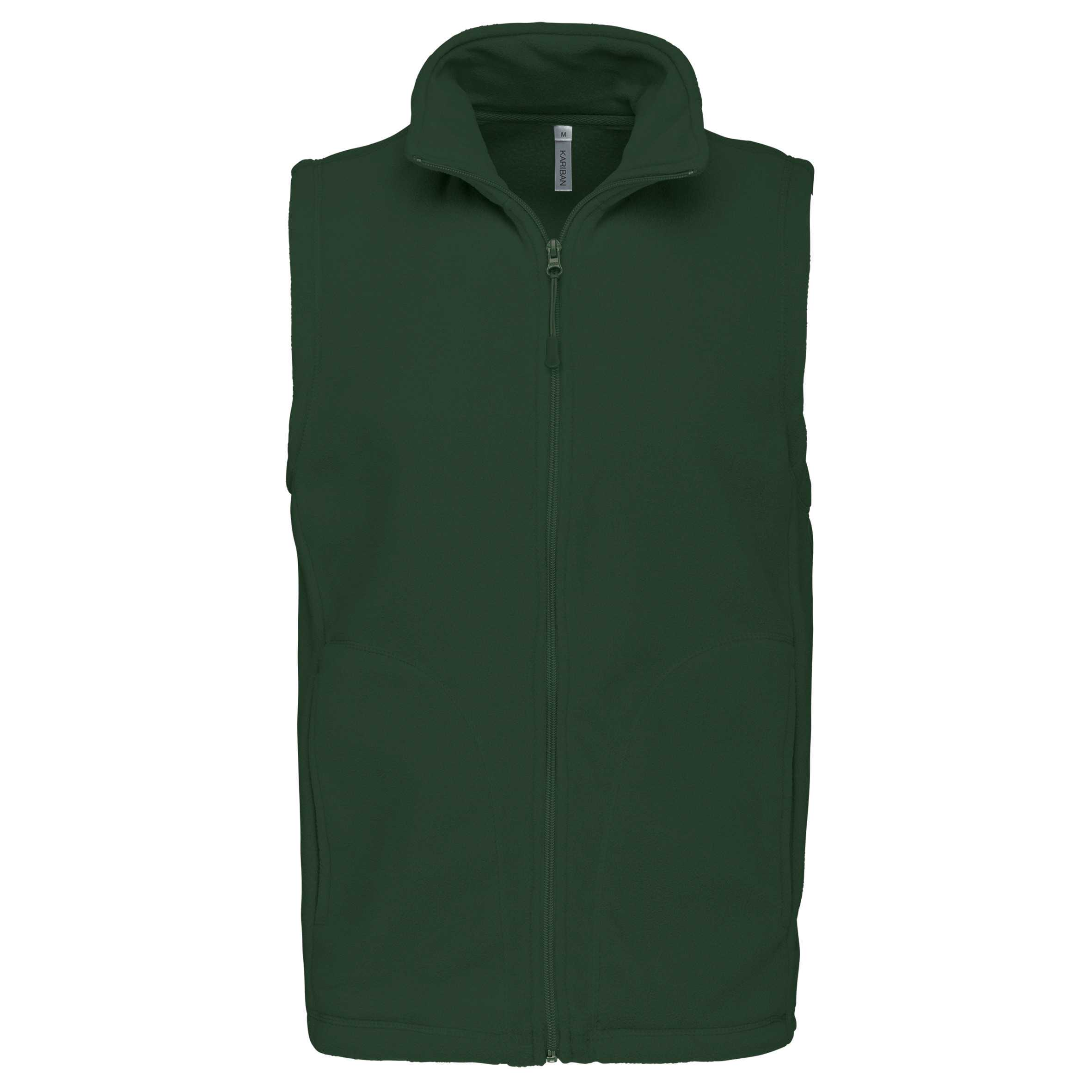 Chaleco micropolar hombre Forest Green