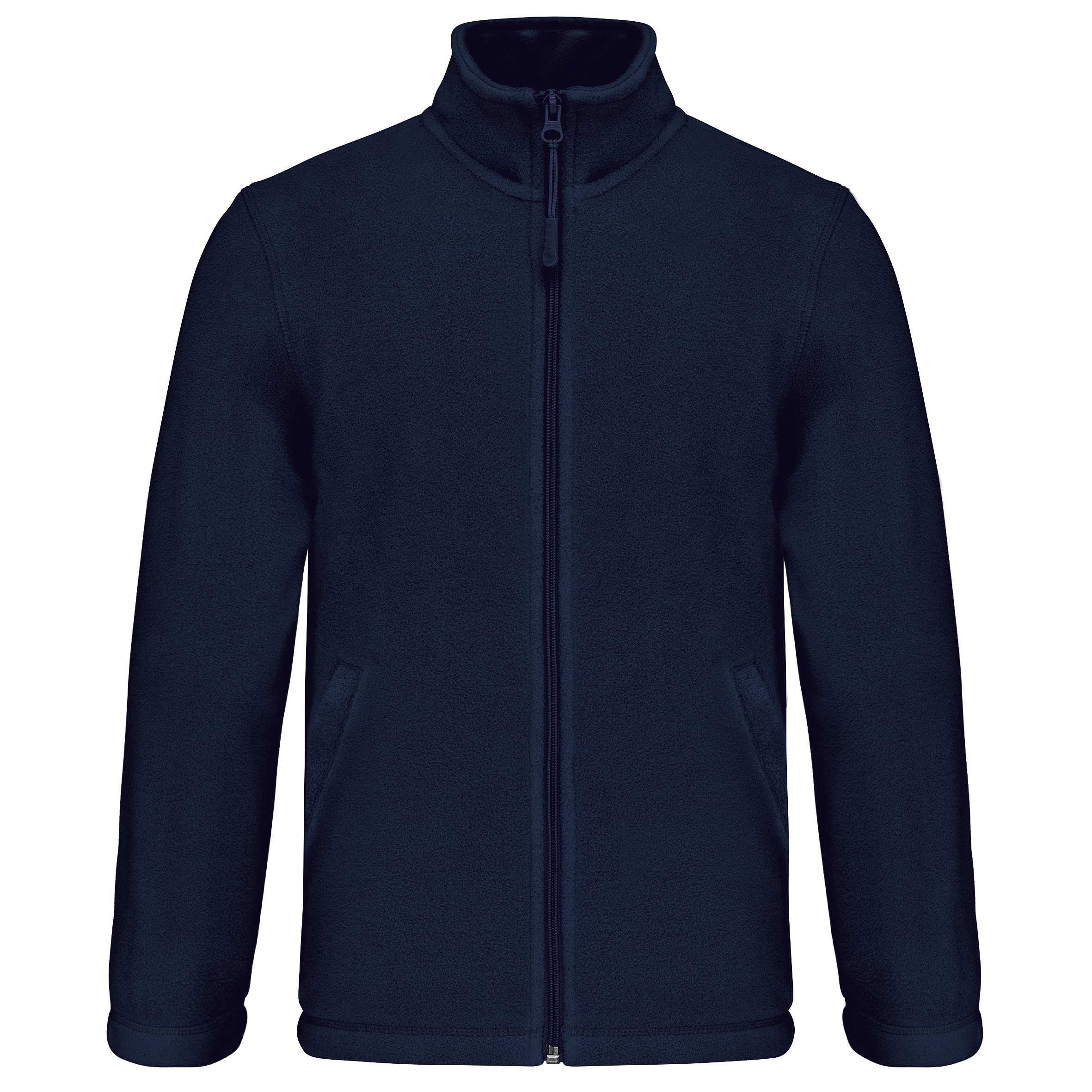 Chaqueta micropolar con cremallera infantil Navy