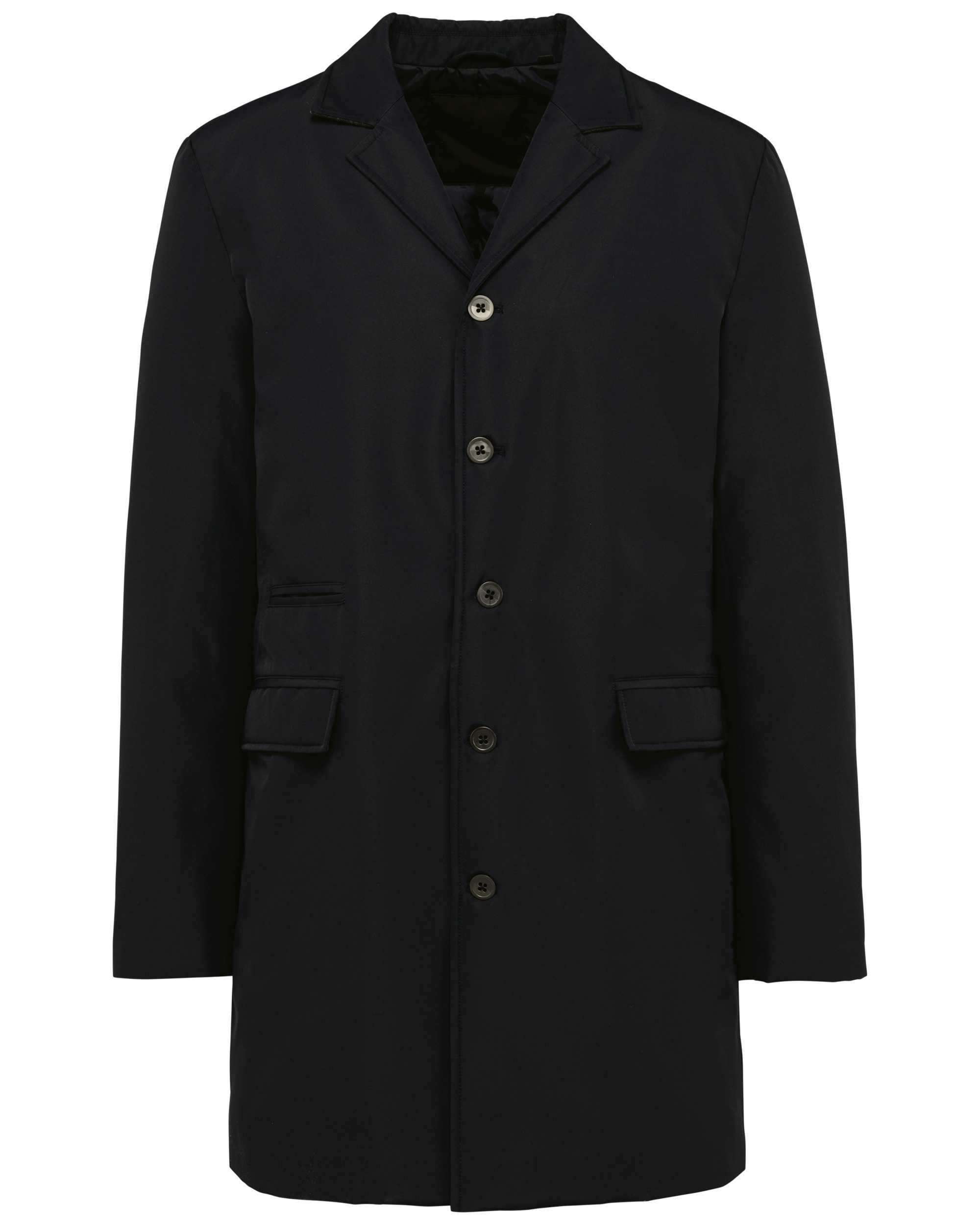 Gabardina estructurada hombre Black