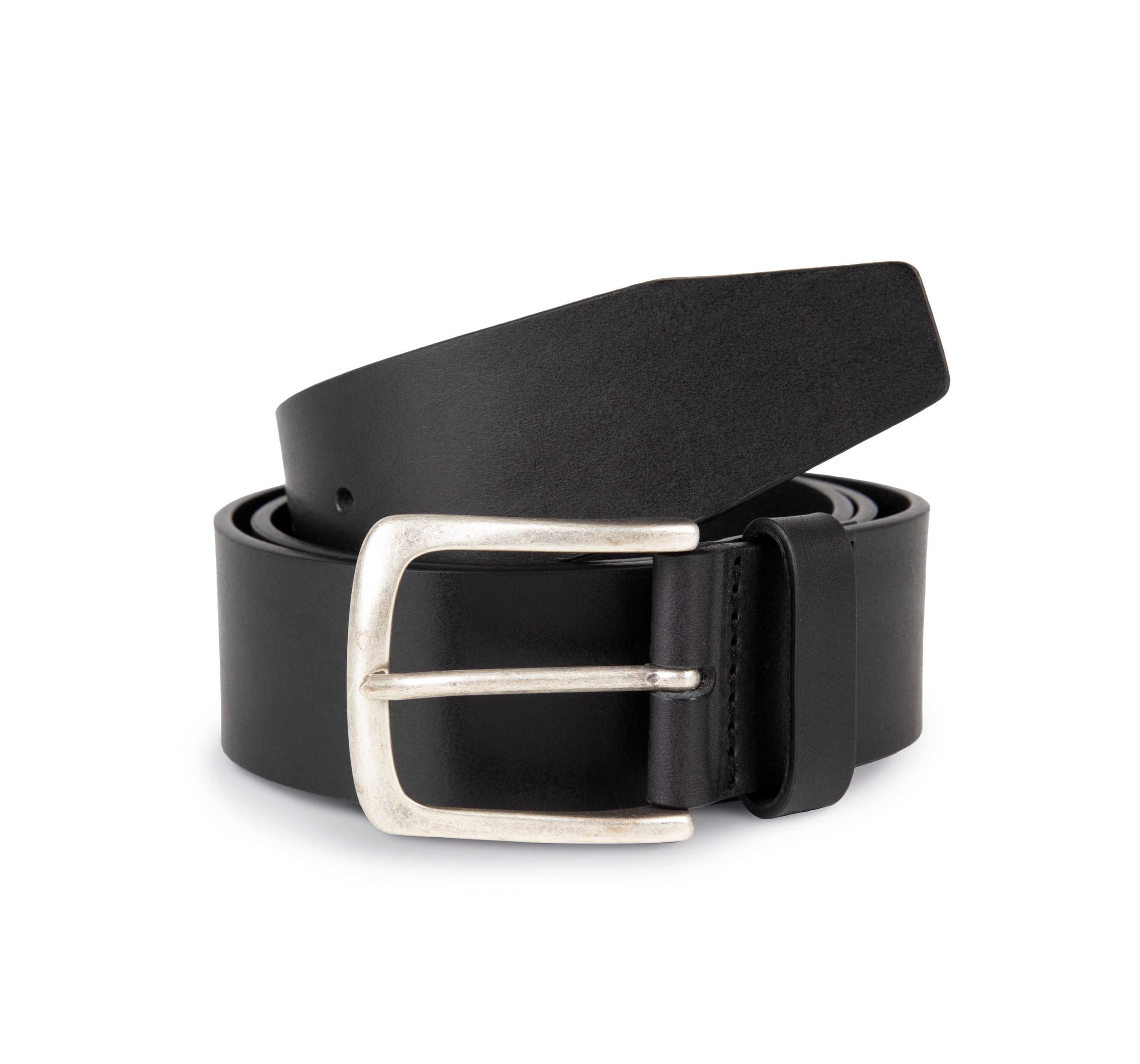 Cinturón vintage de cuero hombre Black