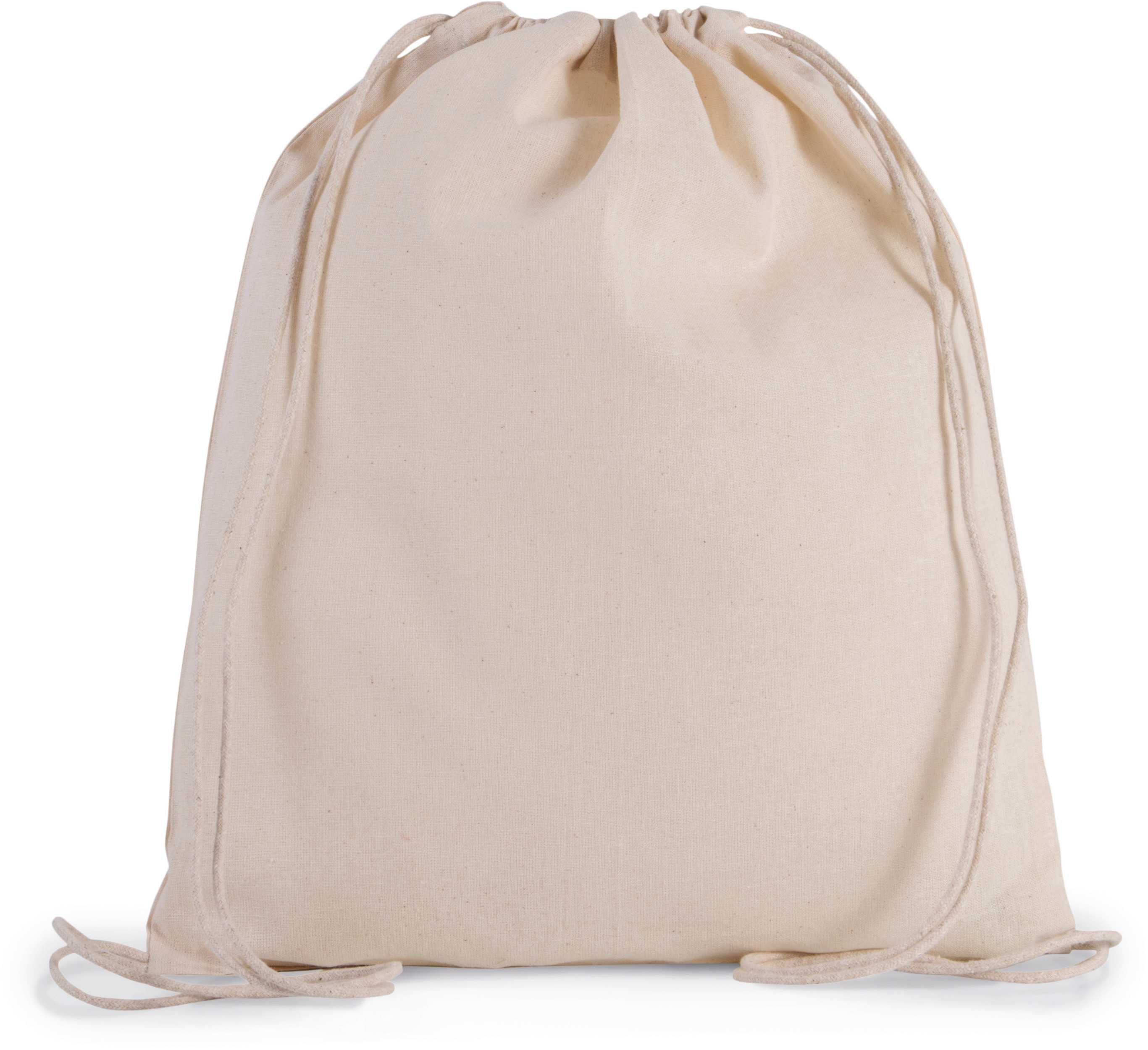 Mochila de algodón orgánico pequeña Natural