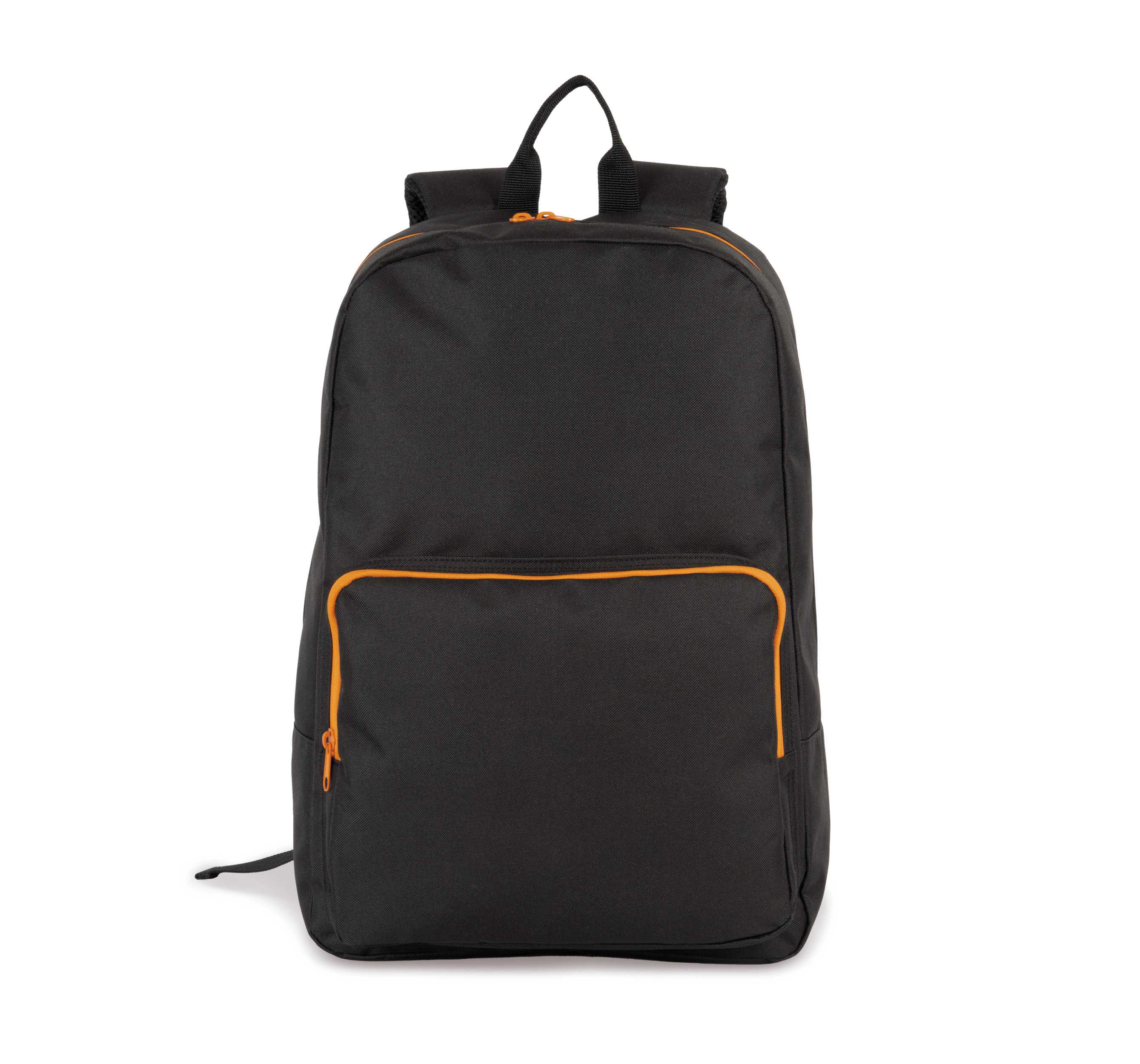 Mochila con cierres rápidos a contraste Black / Orange