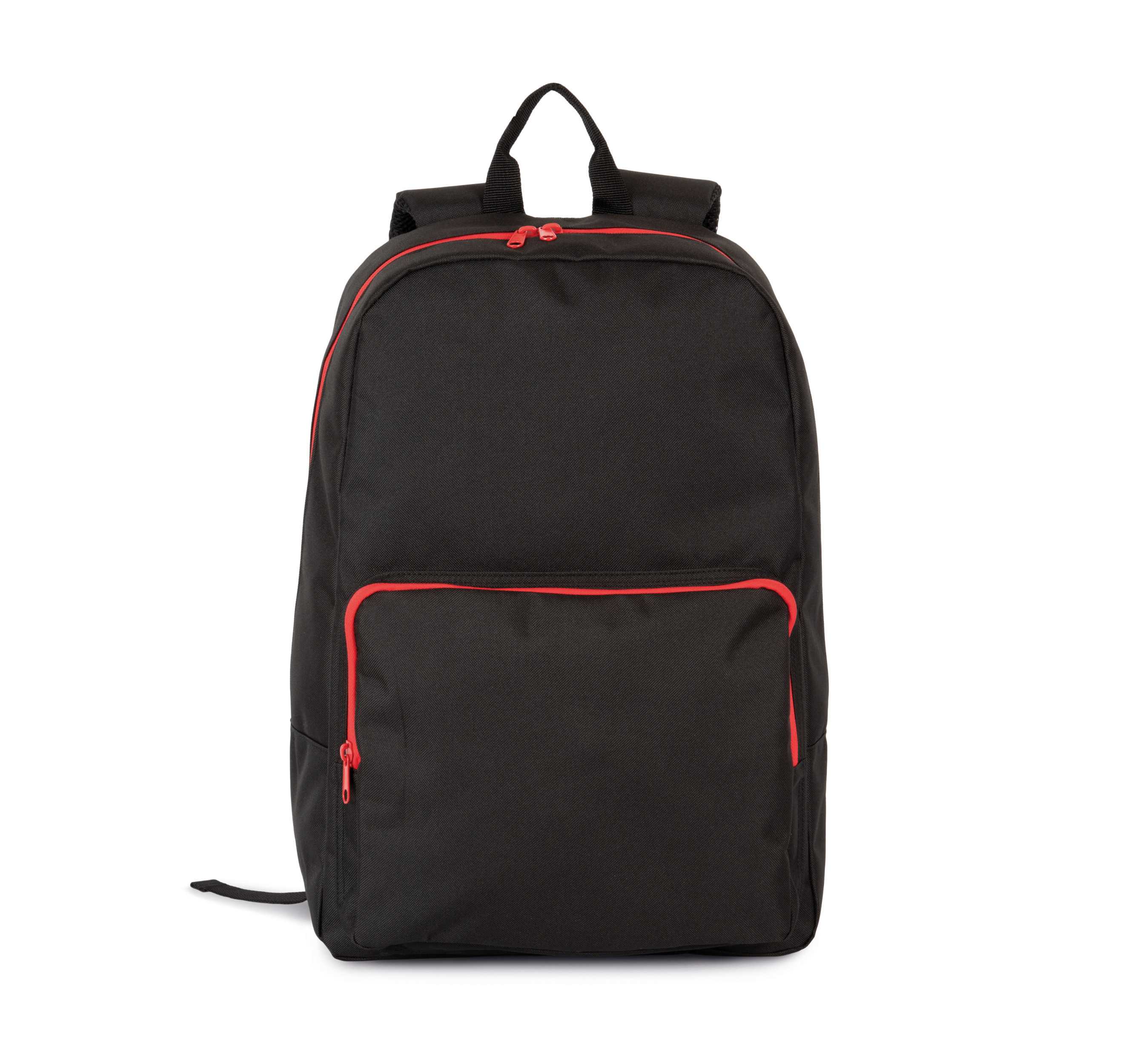 Mochila con cierres rápidos a contraste Black / Red