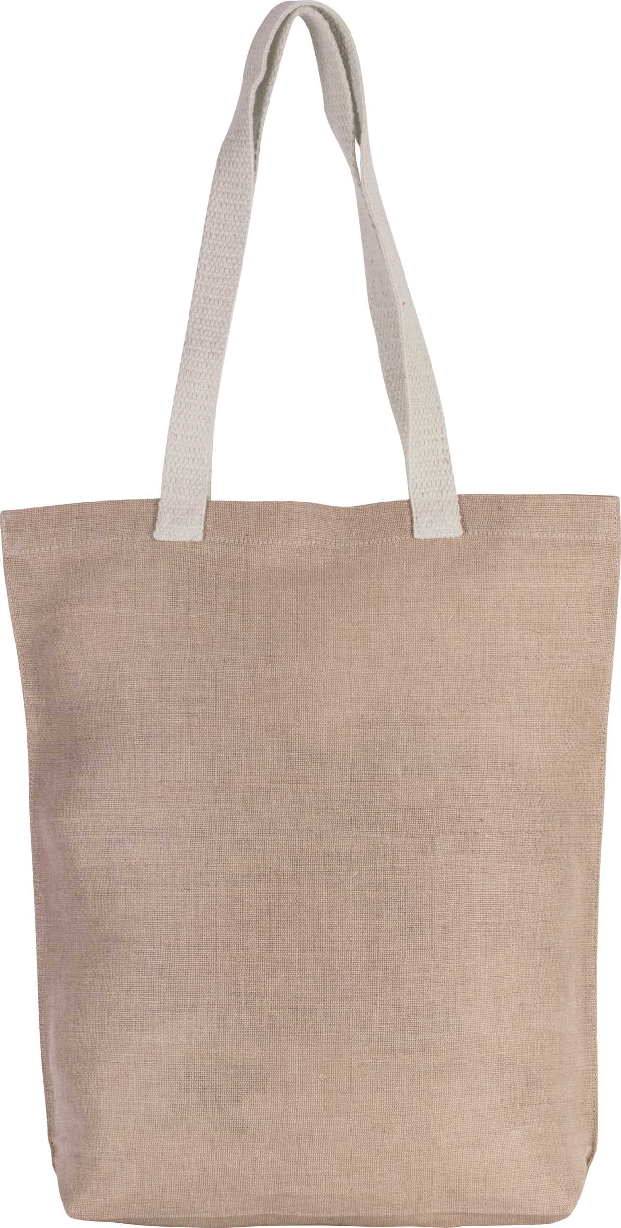 Bolsa de compras de juco Natural